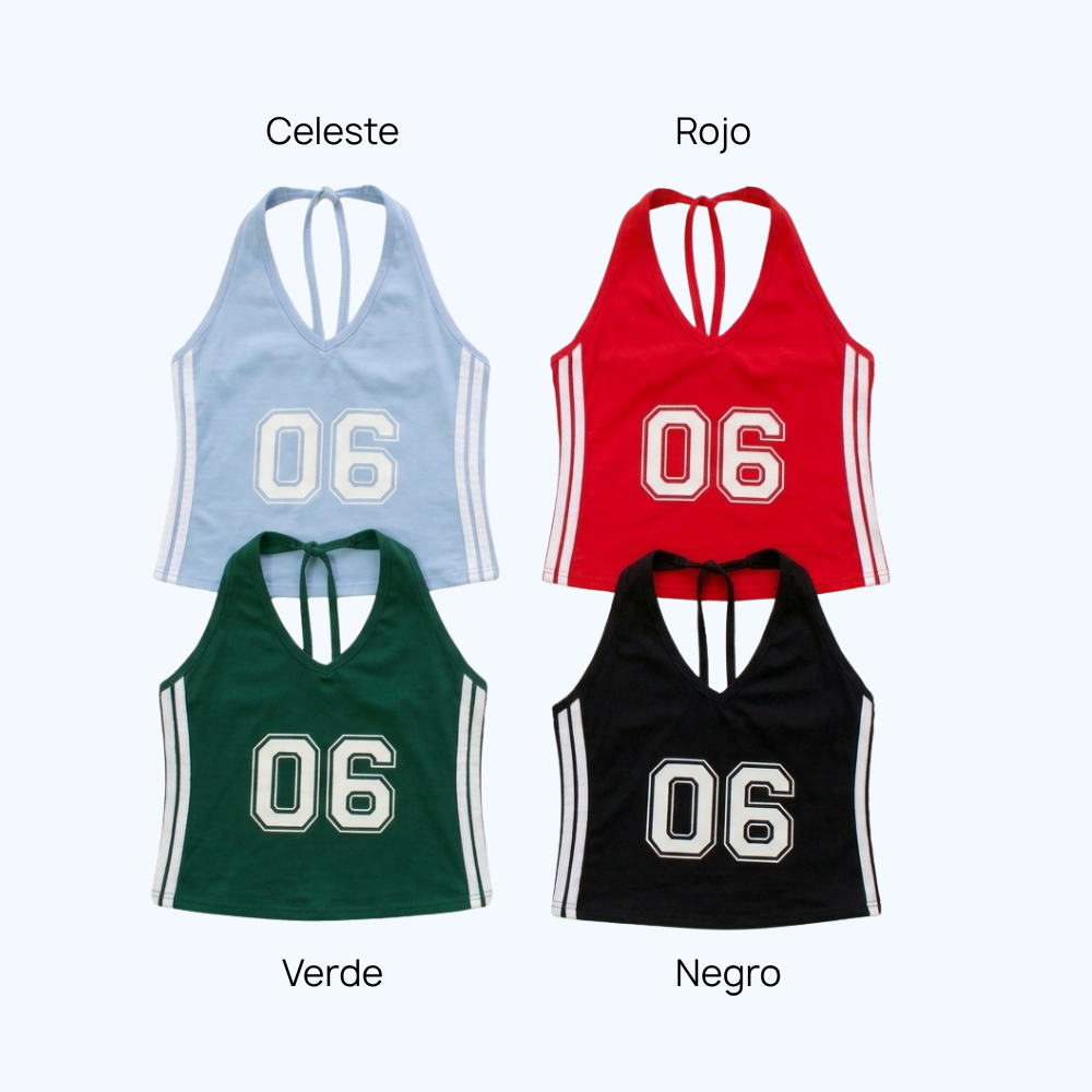 BLUSA HALTER DEPORTIVO LV1062