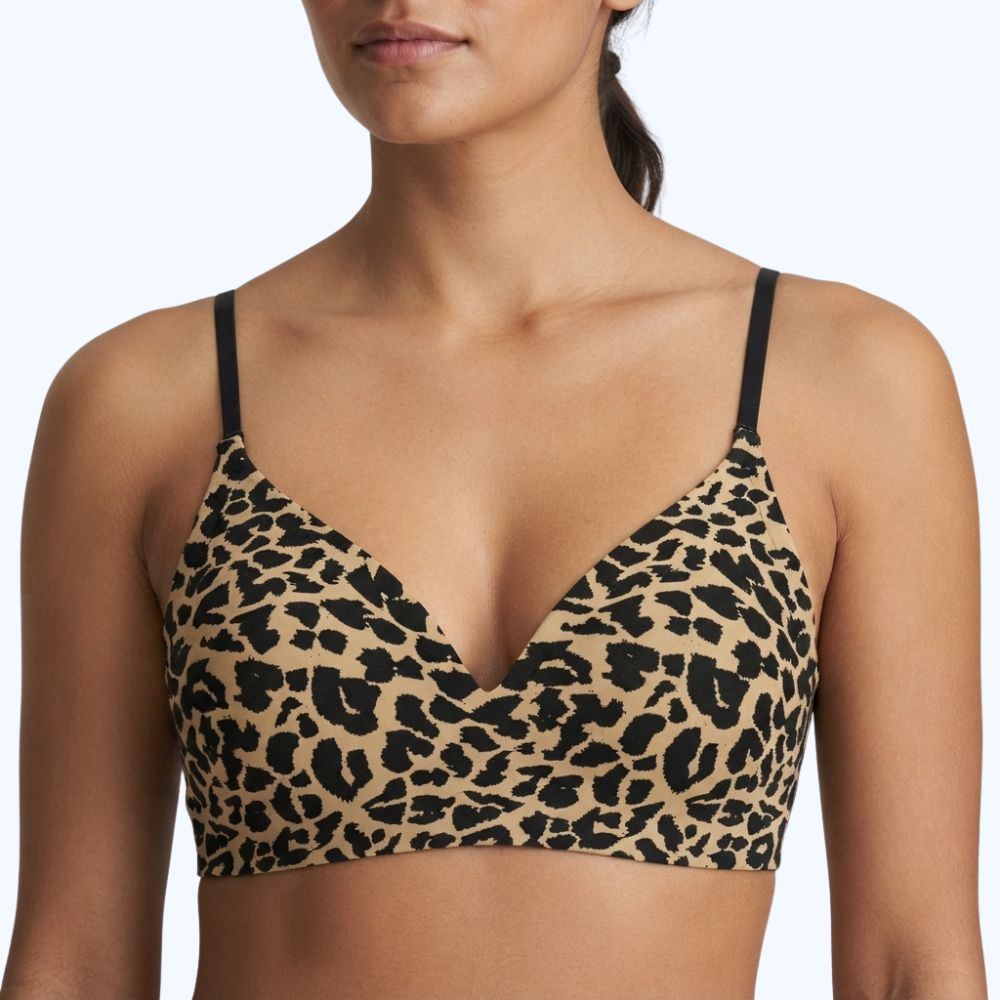 BRALETTE SIN VARILLA CON ESTAMPADO 9379