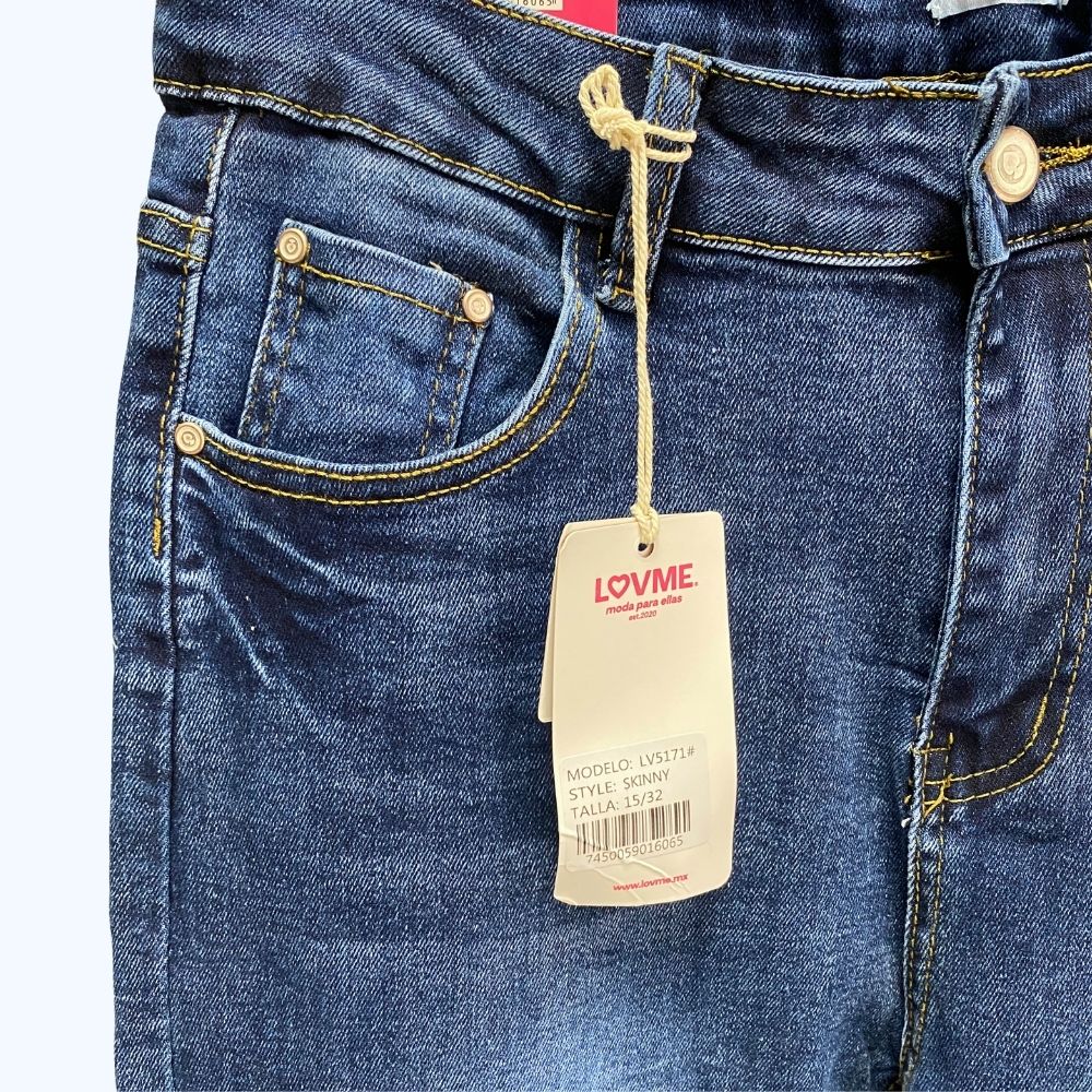 JEANS SKINNY LISO LV5171