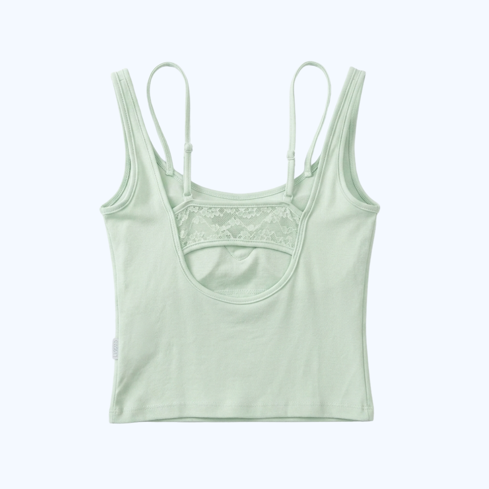 BLUSA CON DOBLE TIRANTE LV9255