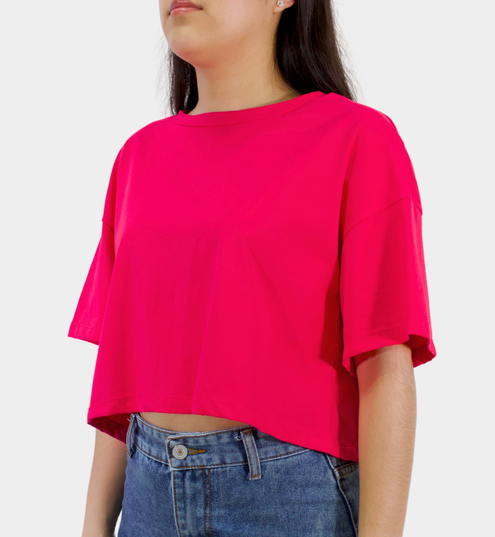 BLUSA MANGA CORTA HOLGADA LV03236