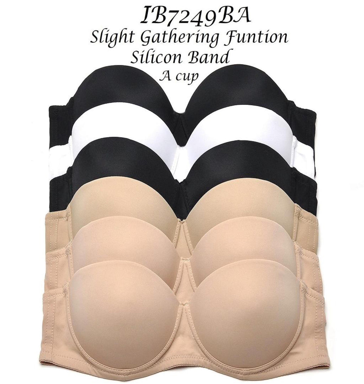 BRASSIER STRAPLESS BÁSICOS IB7249BA
