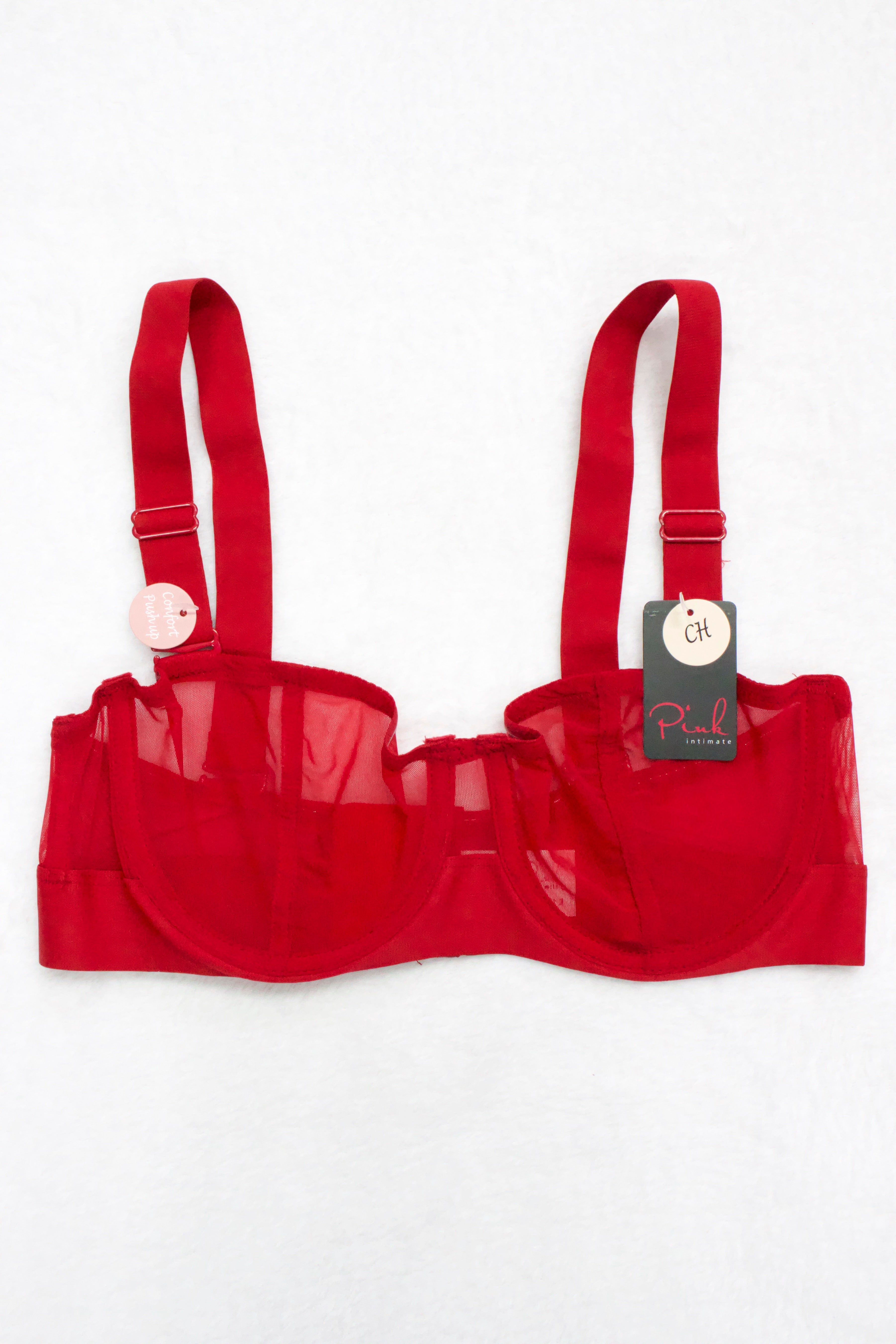 BRALETTE MESH CON VARILLA PI4939B