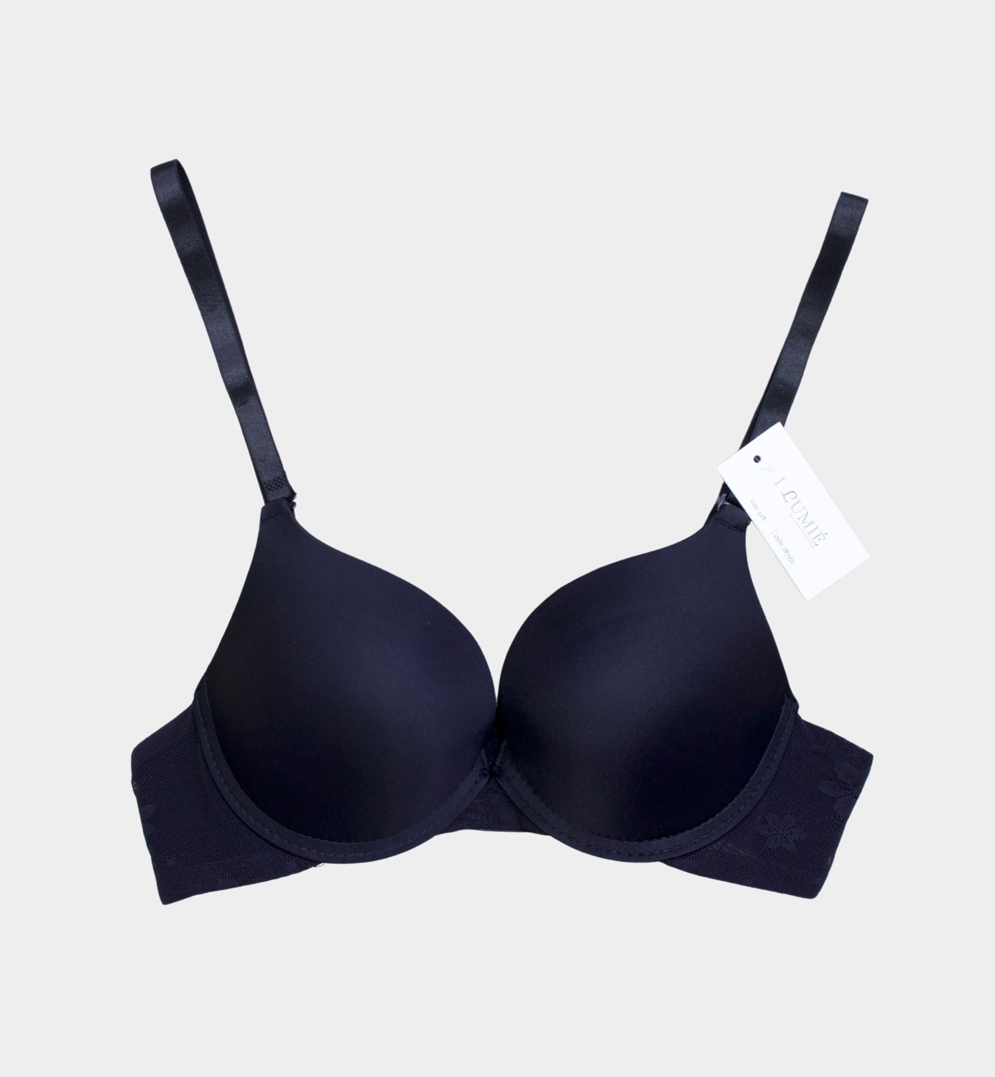 BRASSIER LISO CON ENCAJE IB7353