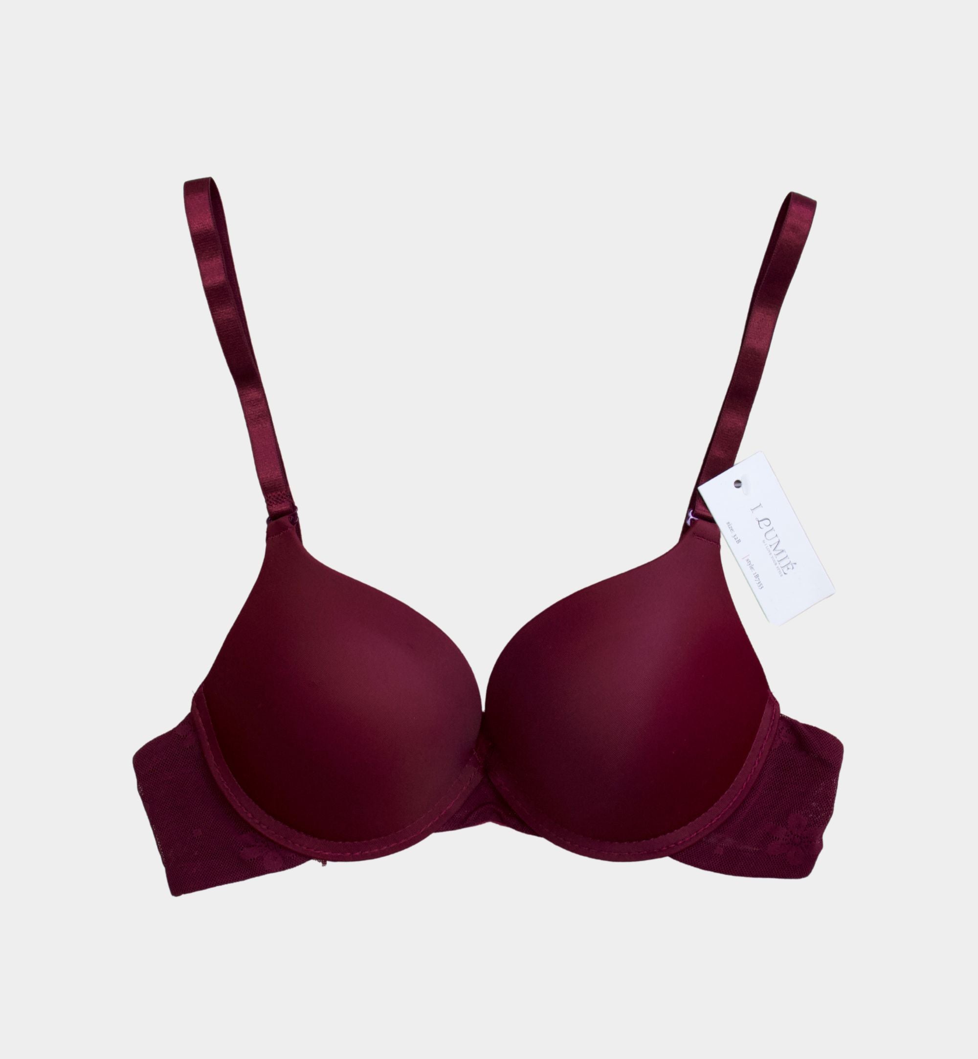 BRASSIER LISO CON ENCAJE IB7353