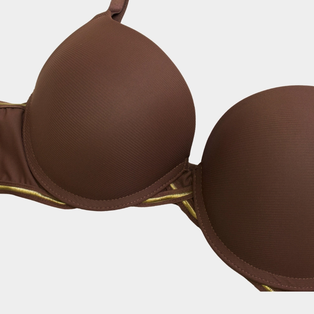 BRASSIER DOBLE PUSH UP DETALLES METÁLICOS IB7422