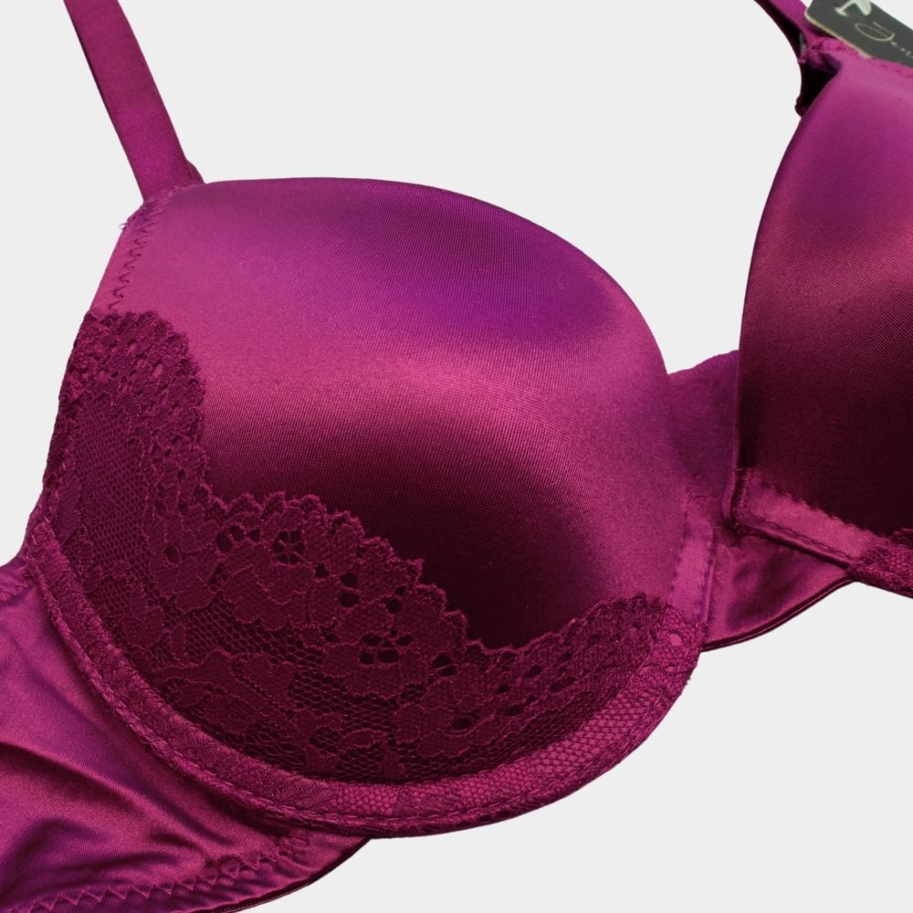 BRASSIER SATINADO CON ENCAJE 68875