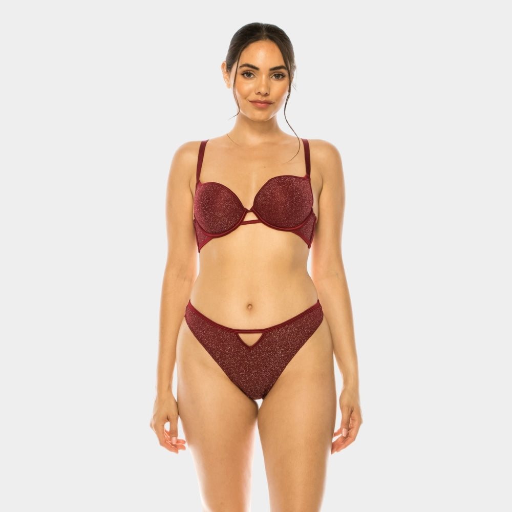 TANGA MESH BRILLOSO LV870