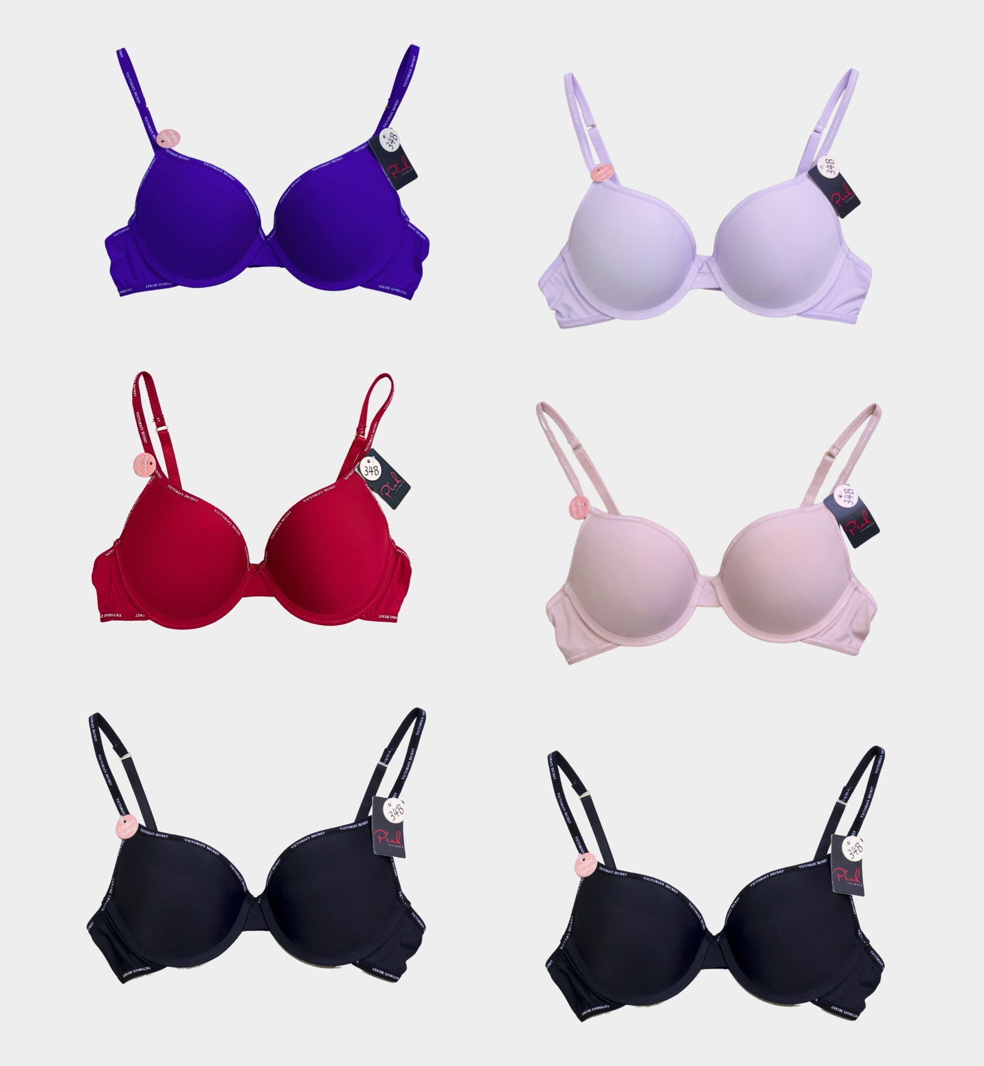 BRASSIER LISO "VICTORIA SECRET" PI6678B