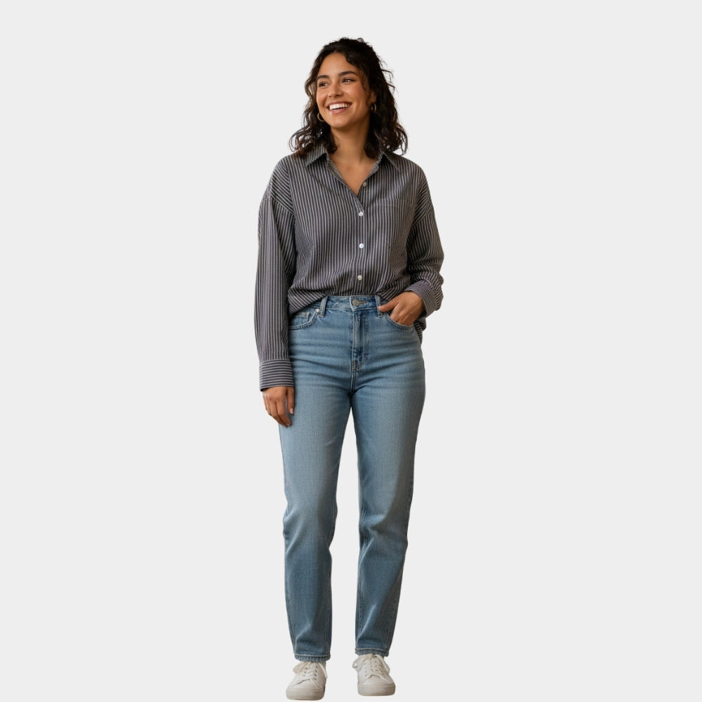 CAMISA RAYAS MANGA LARGA LV2644