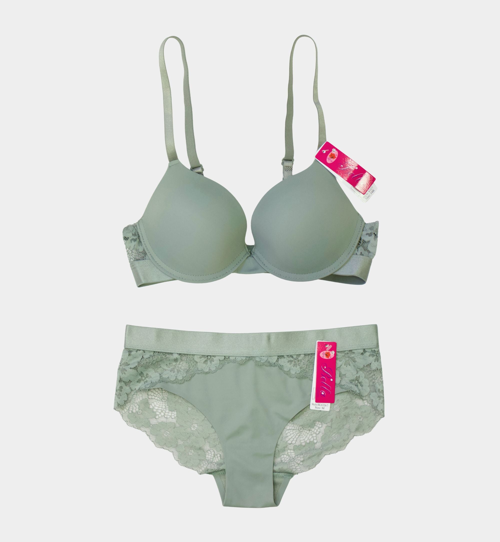 PANTY SIN COSTURA CON ENCAJE BL6326/7