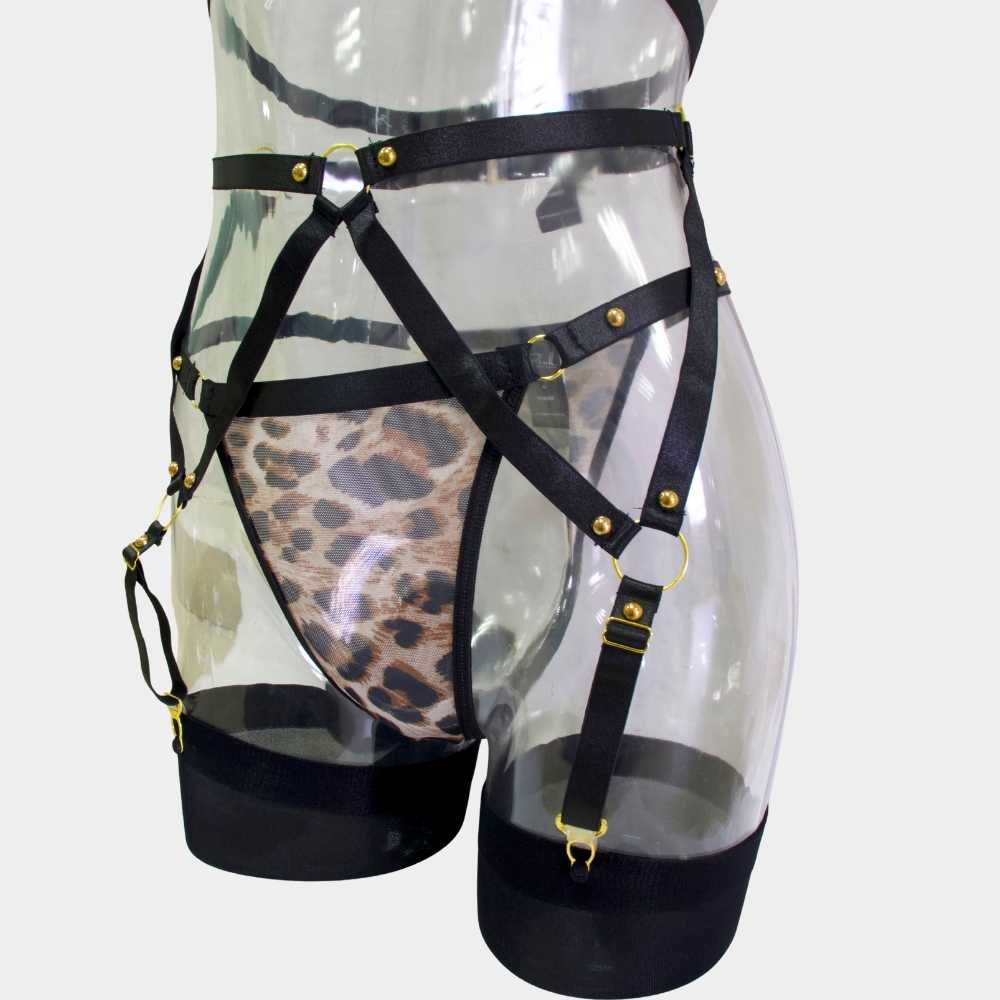 COORDINADO DE MESH ANIMAL PRINT 23593