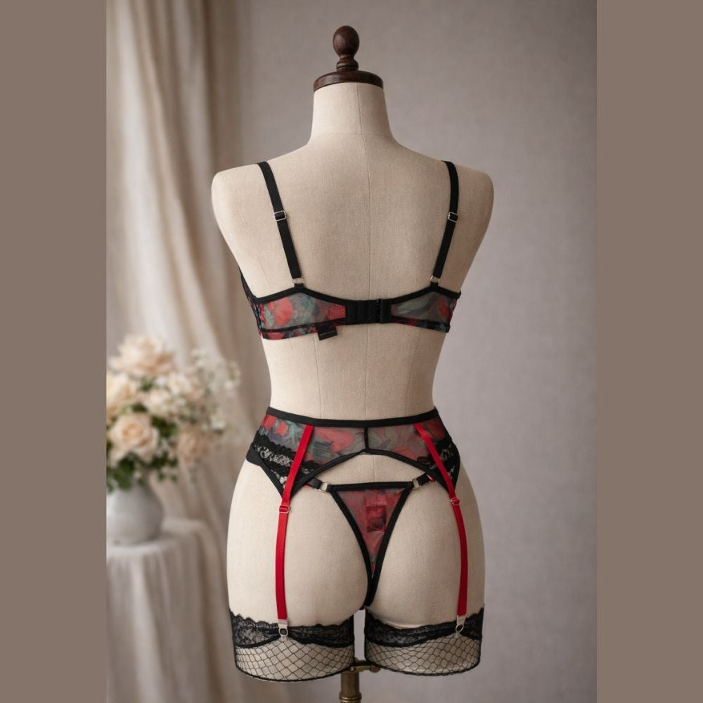 SET "ROSAS Y ENCAJE" 21557