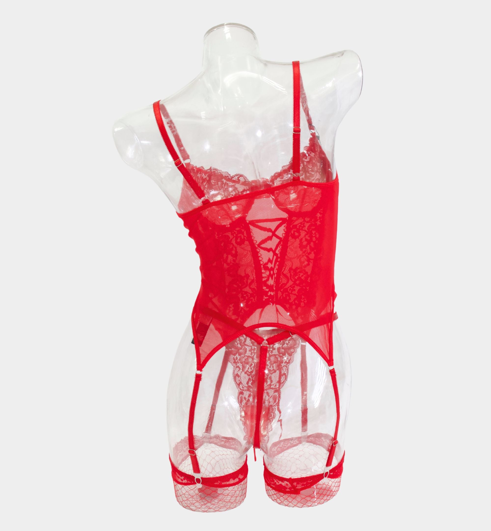 CONJUNTO DE MESH Y ENCAJE 2602 OFF