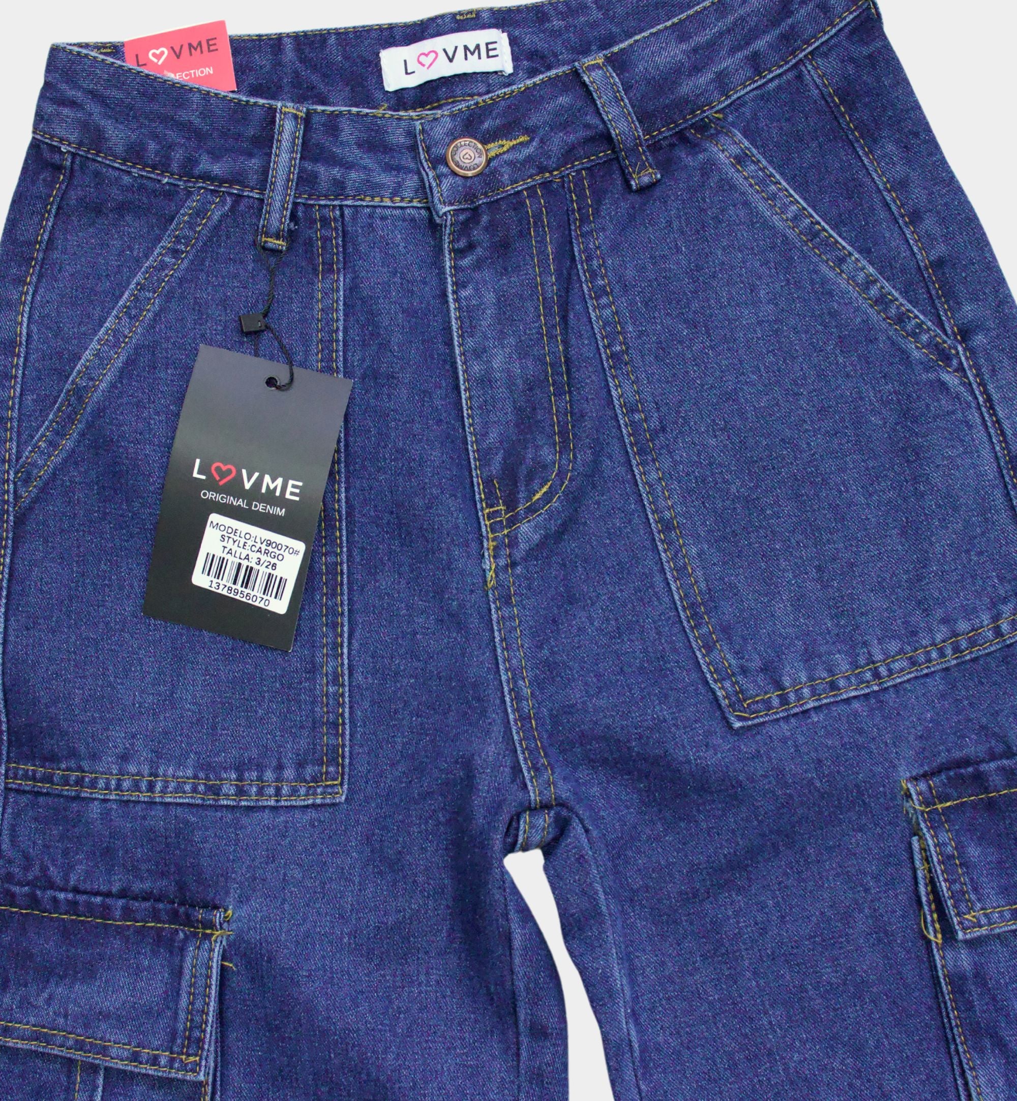 PANTALÓN CARGO LV90070 OFF
