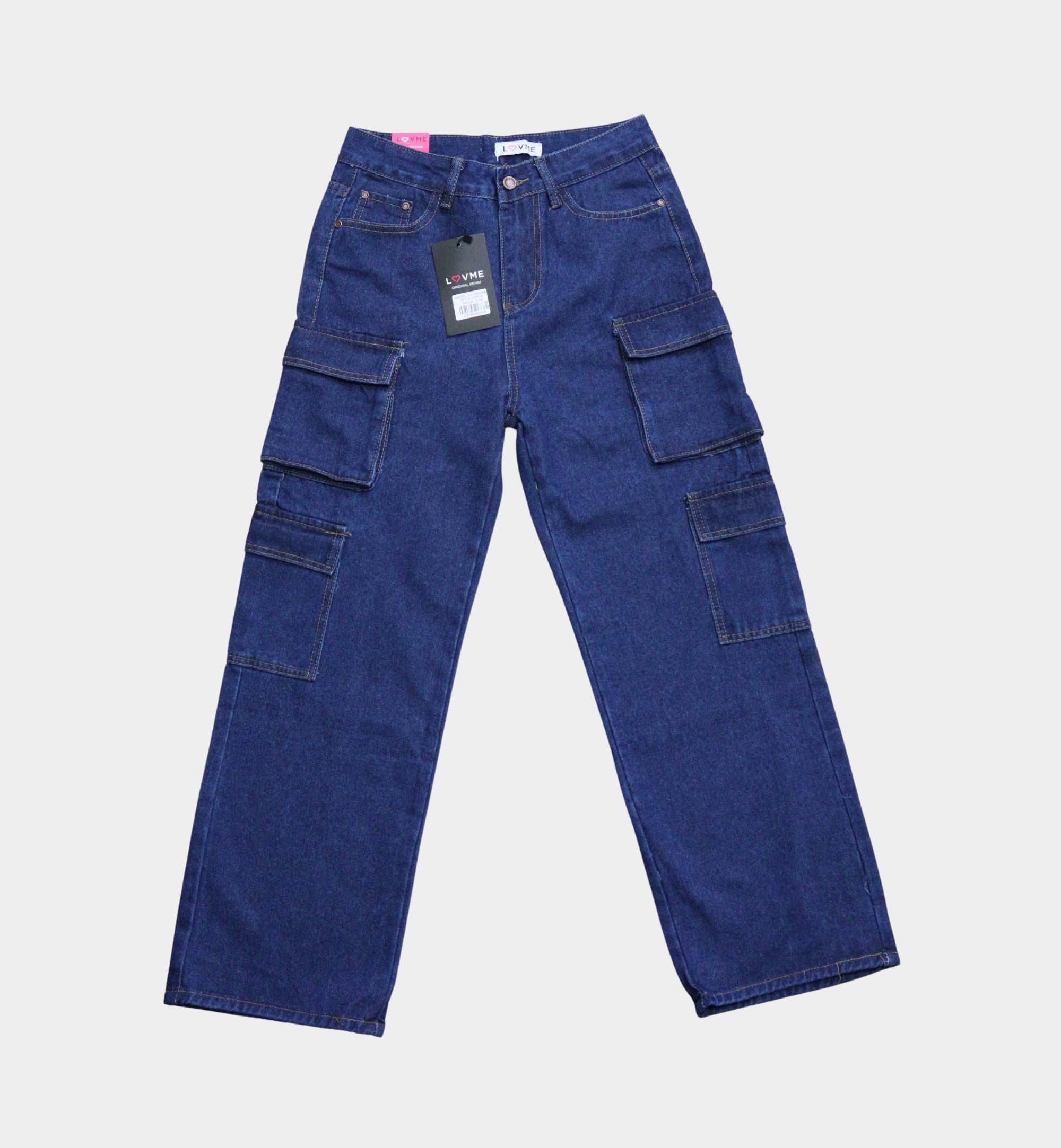 JEANS CARGO DOBLE BOLSILLO LV90069