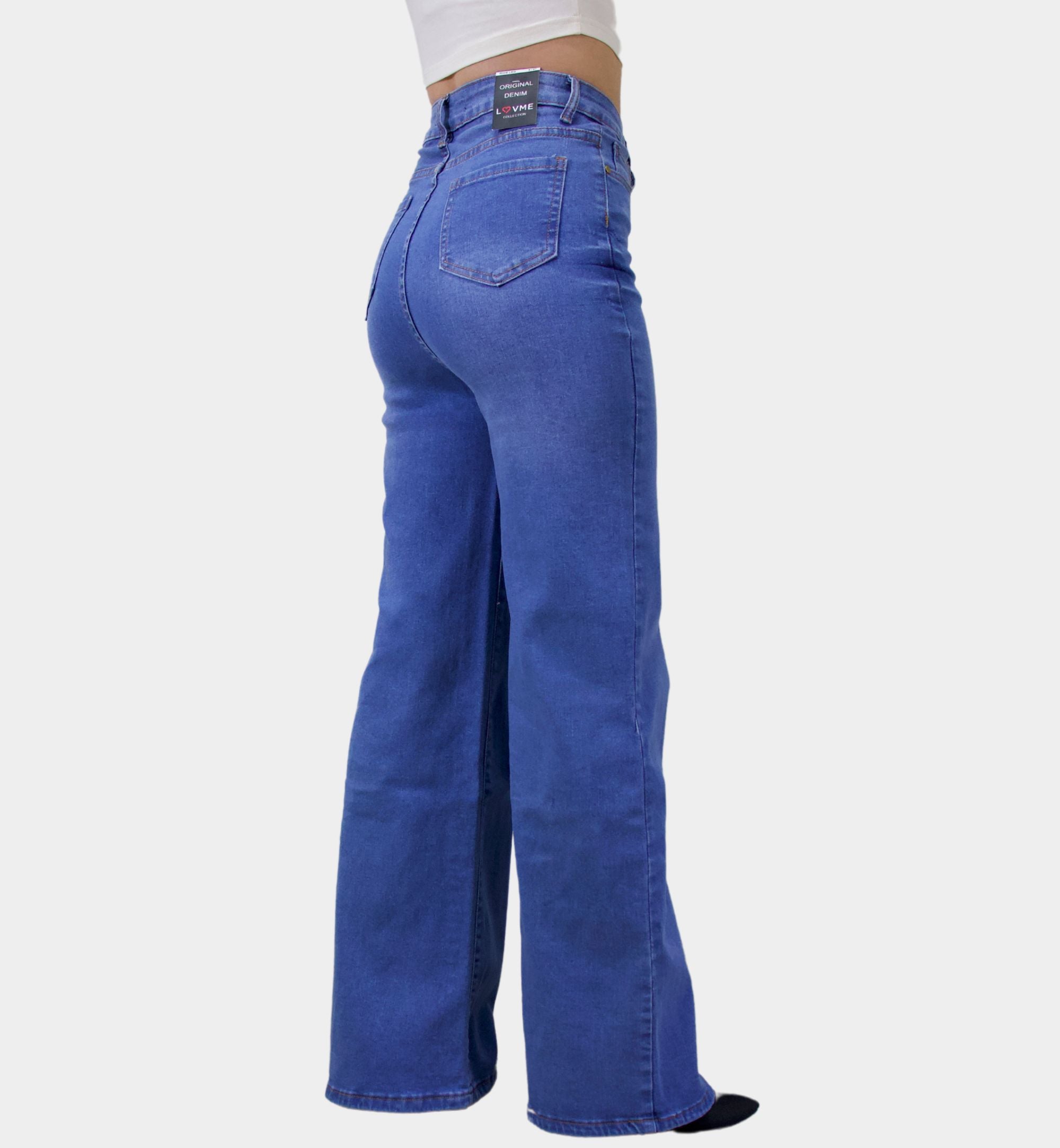 PANTALÓN LISO WIDE LEG LV242901 OFF