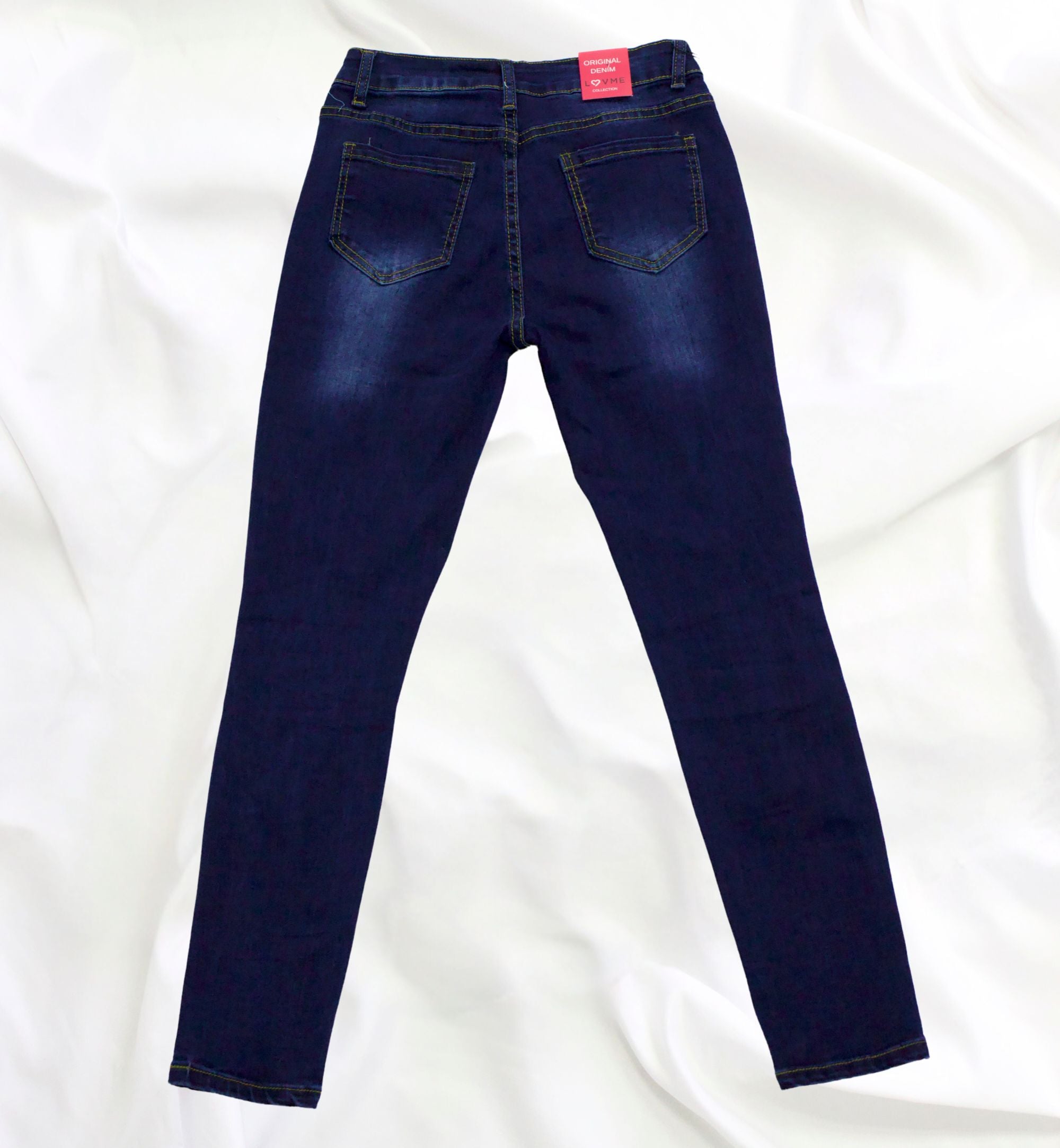PANTALÓN SKINNY CON DESTRUCCIÓN LV90002 OFF