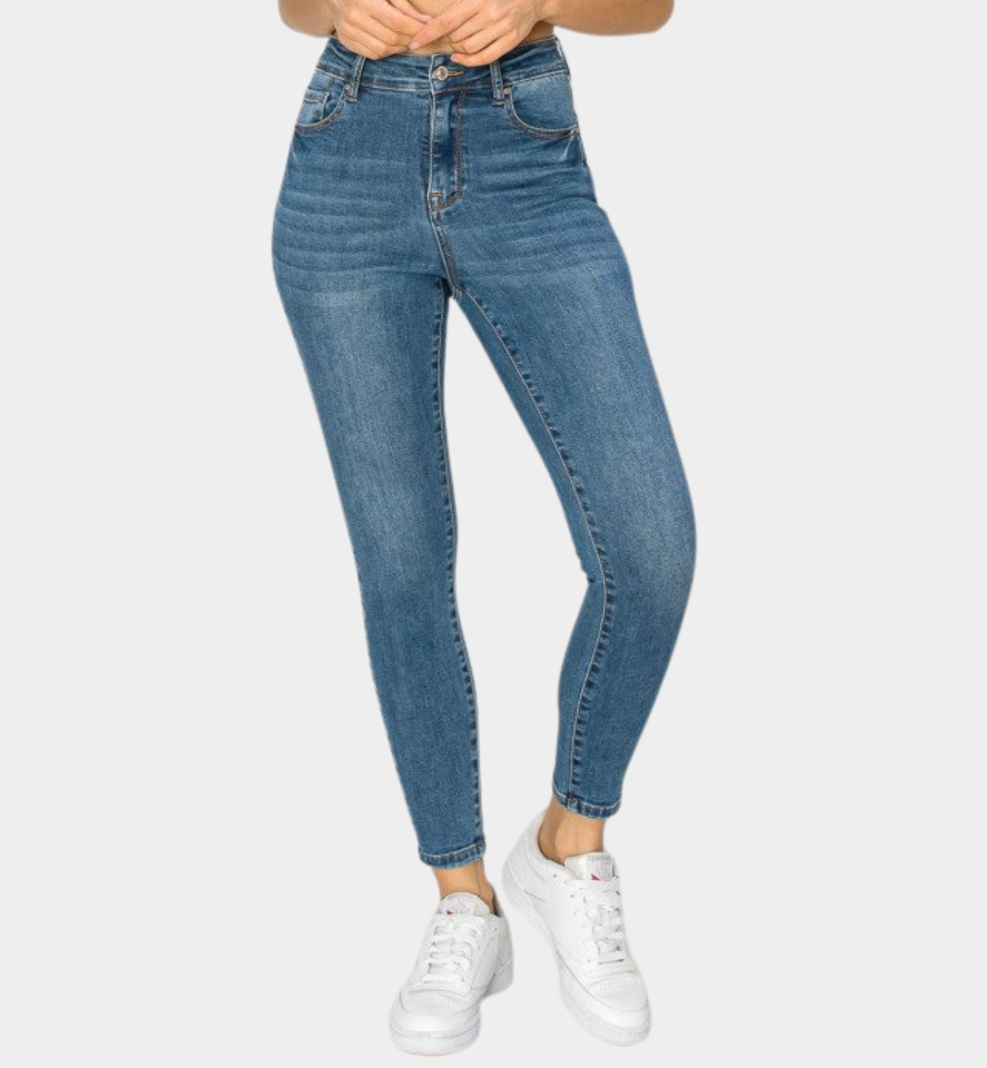 SKINNY JEANS LISOS STRETCH 90900
