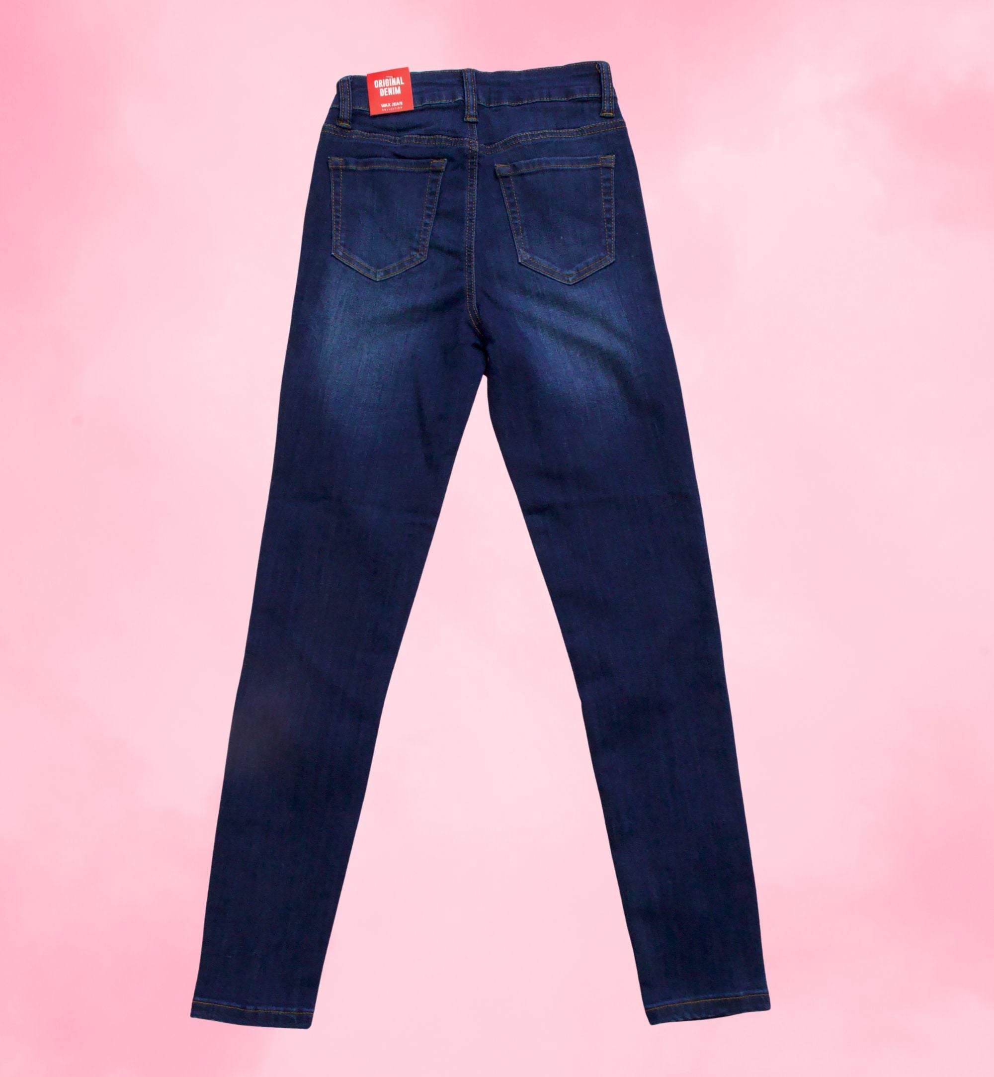 PANTALÓN SKINNY LISO TIRO ALTO 90323 OFF