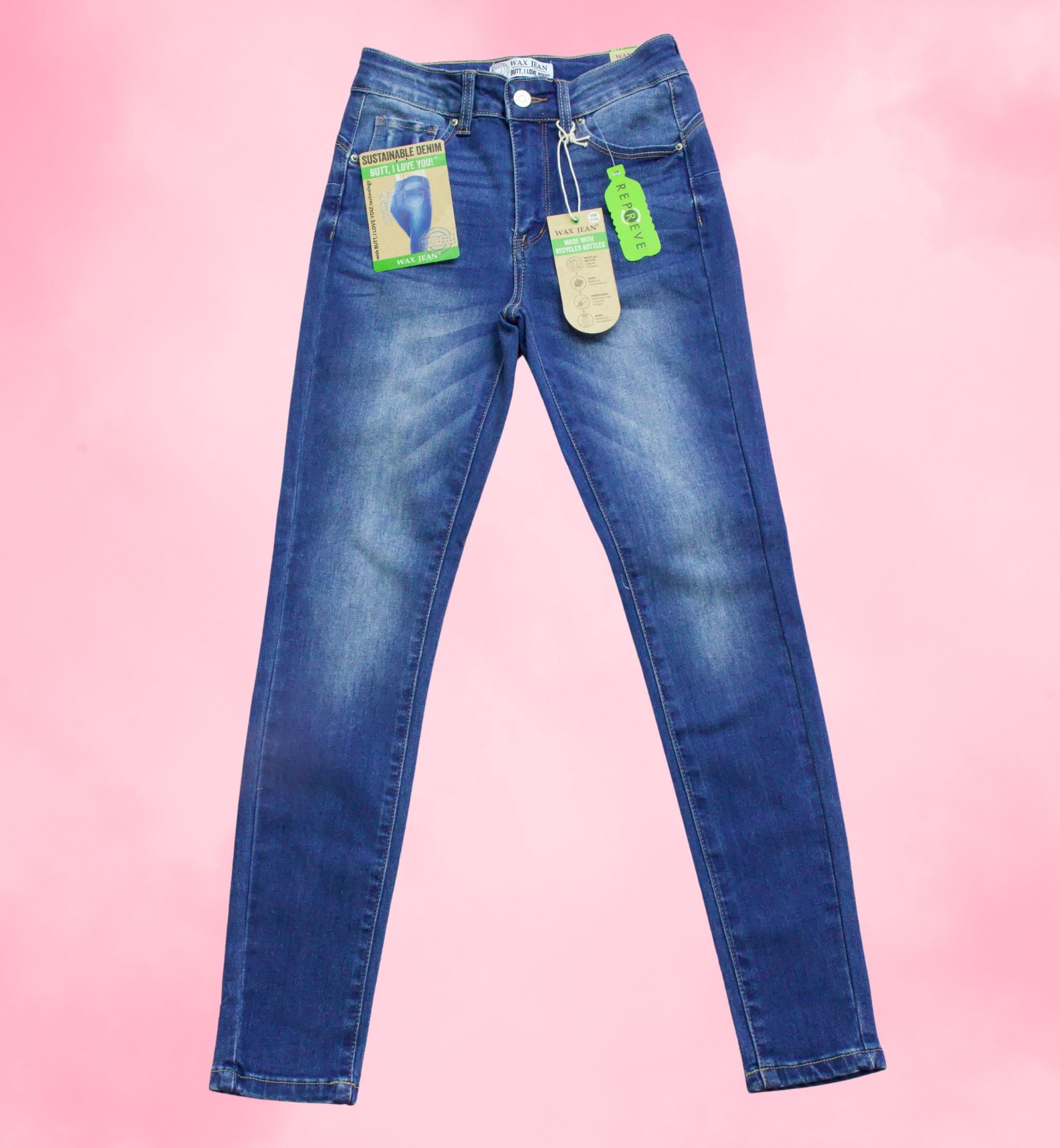 PANTALONES SKINNY LISOS SUSTENTABLE 90501 OFF