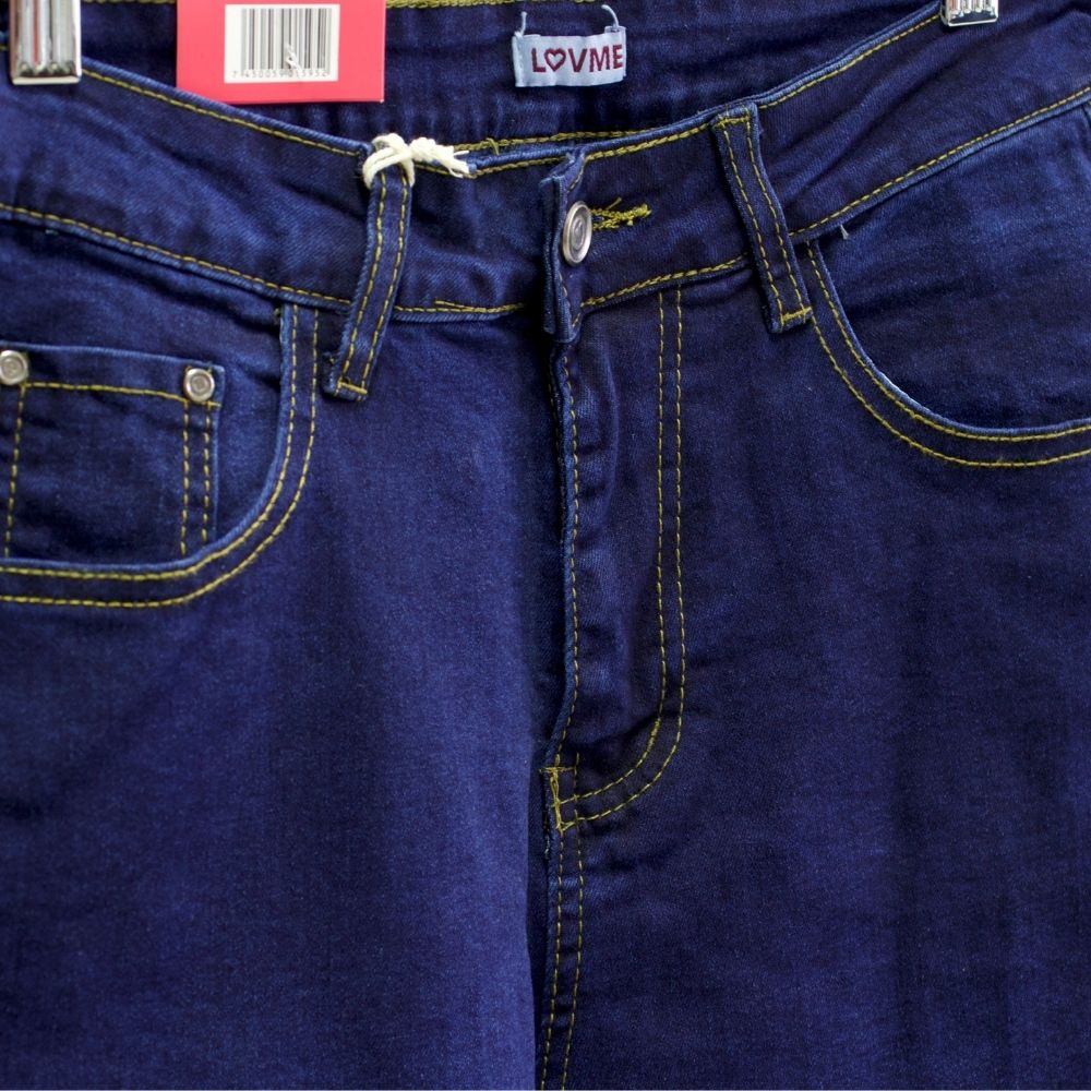 JEANS WIDE LEG ABERTURAS LATERALES LV5160