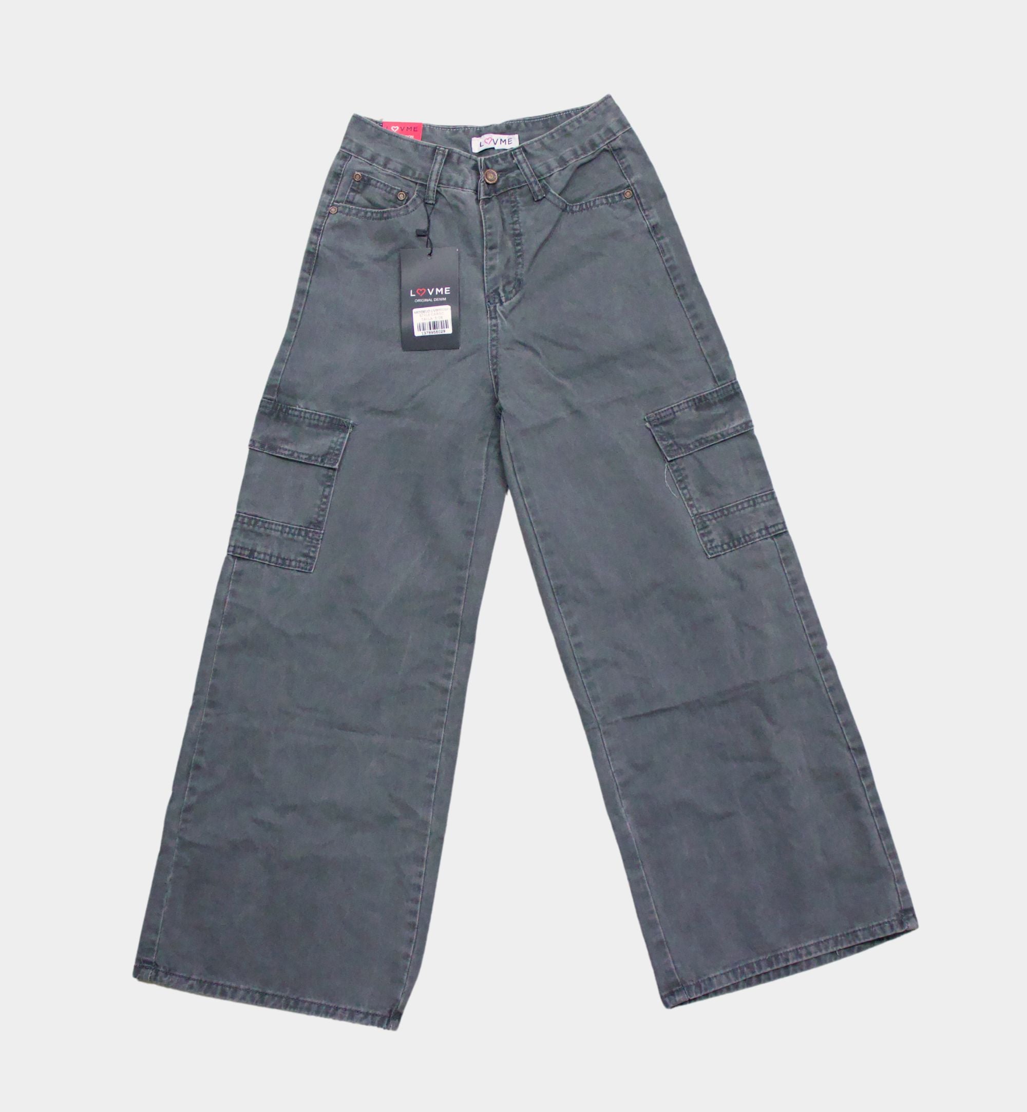PANTALÓN ESTILO CARGO Y WIDE LEG LV90029 OFF