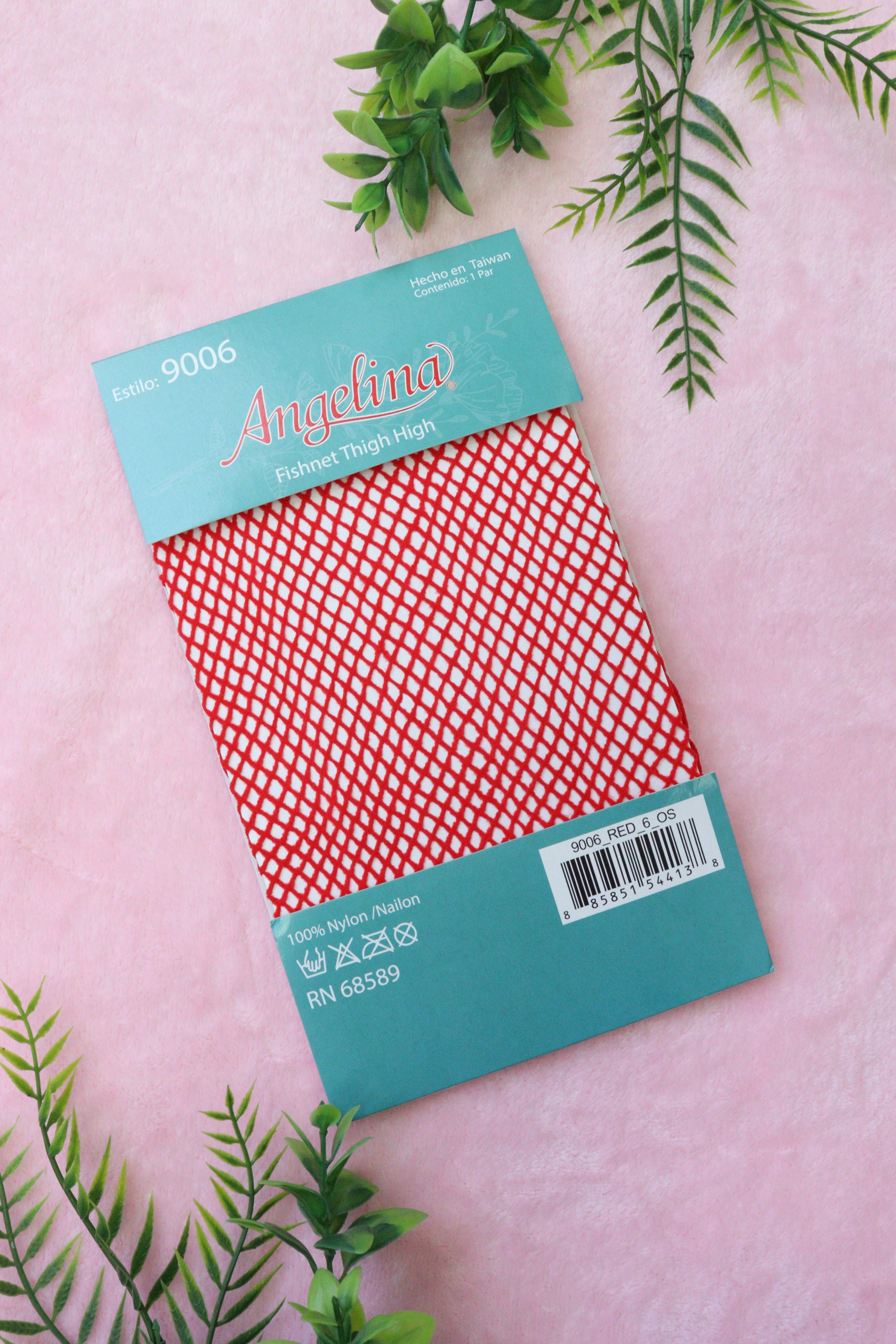 MEDIAS DE RED CON ENCAJE 9006