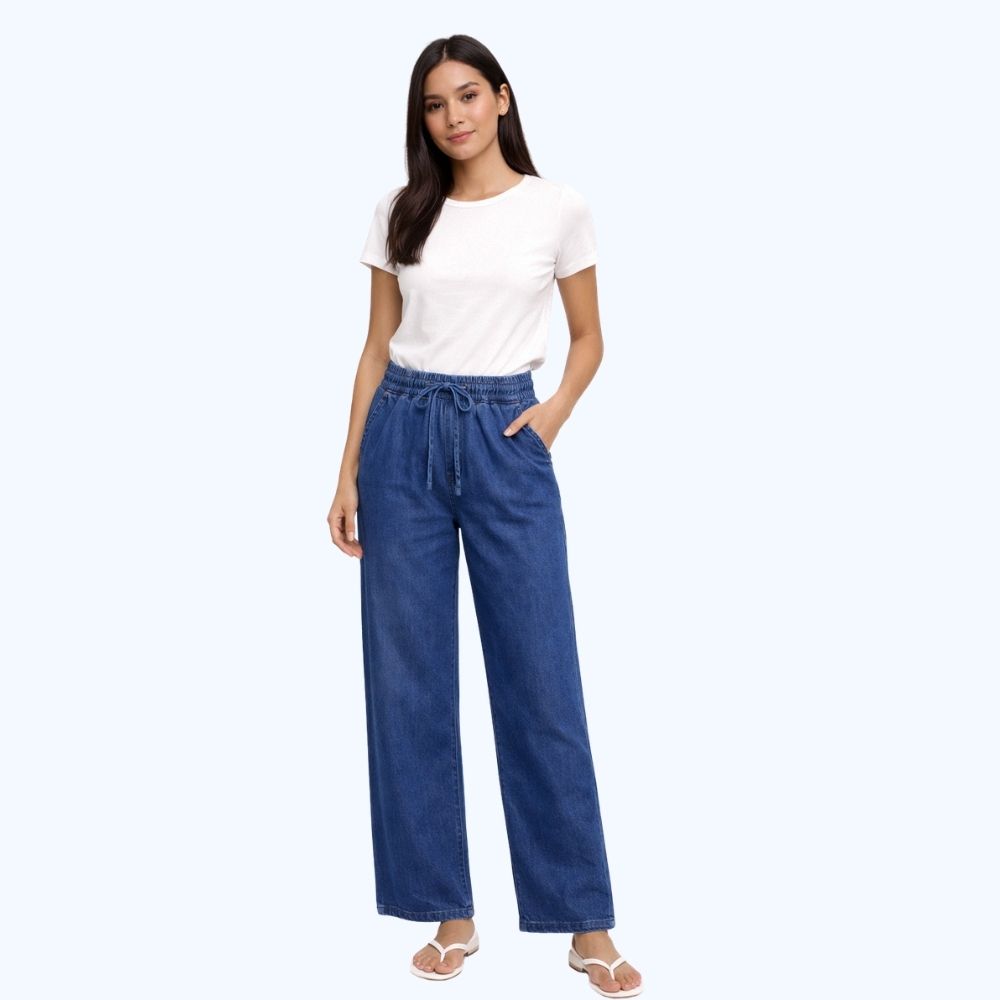 JEANS WIDE LEG LYOCELL 90399