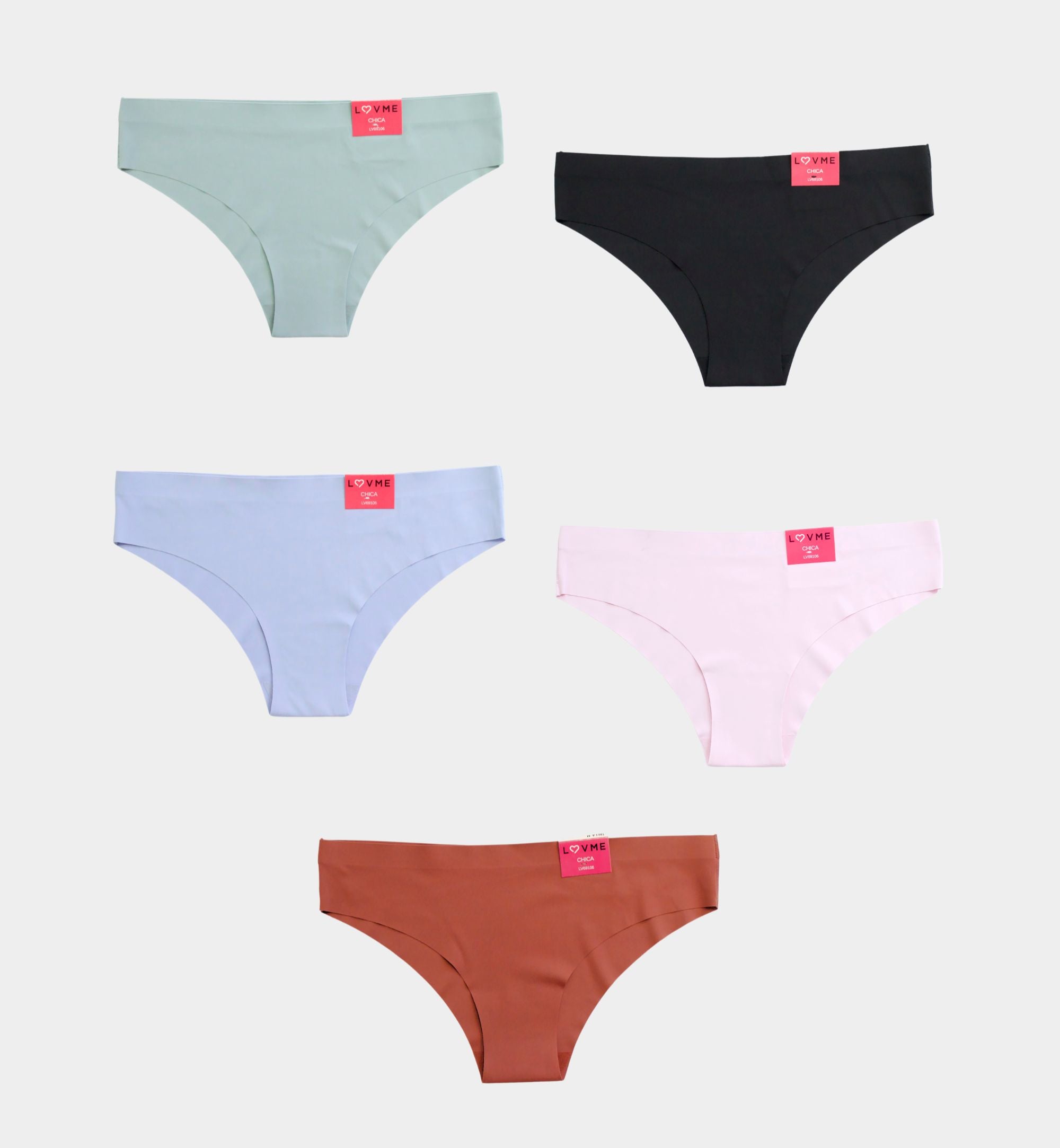 PANTY ESTILO BIKINI SIN COSTURA LV69106
