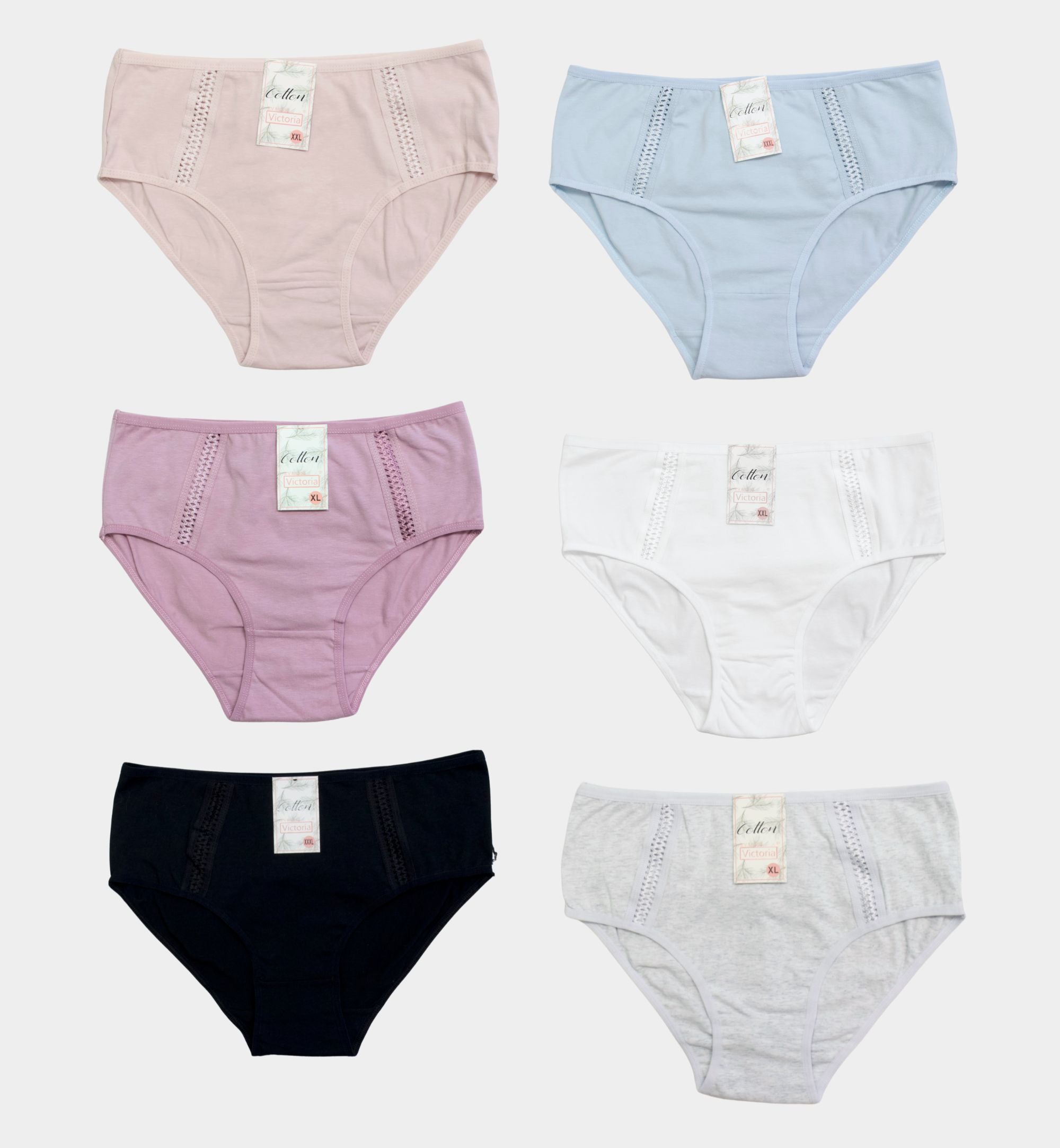 PANTY DE ALGODÓN PLUS VC51014X