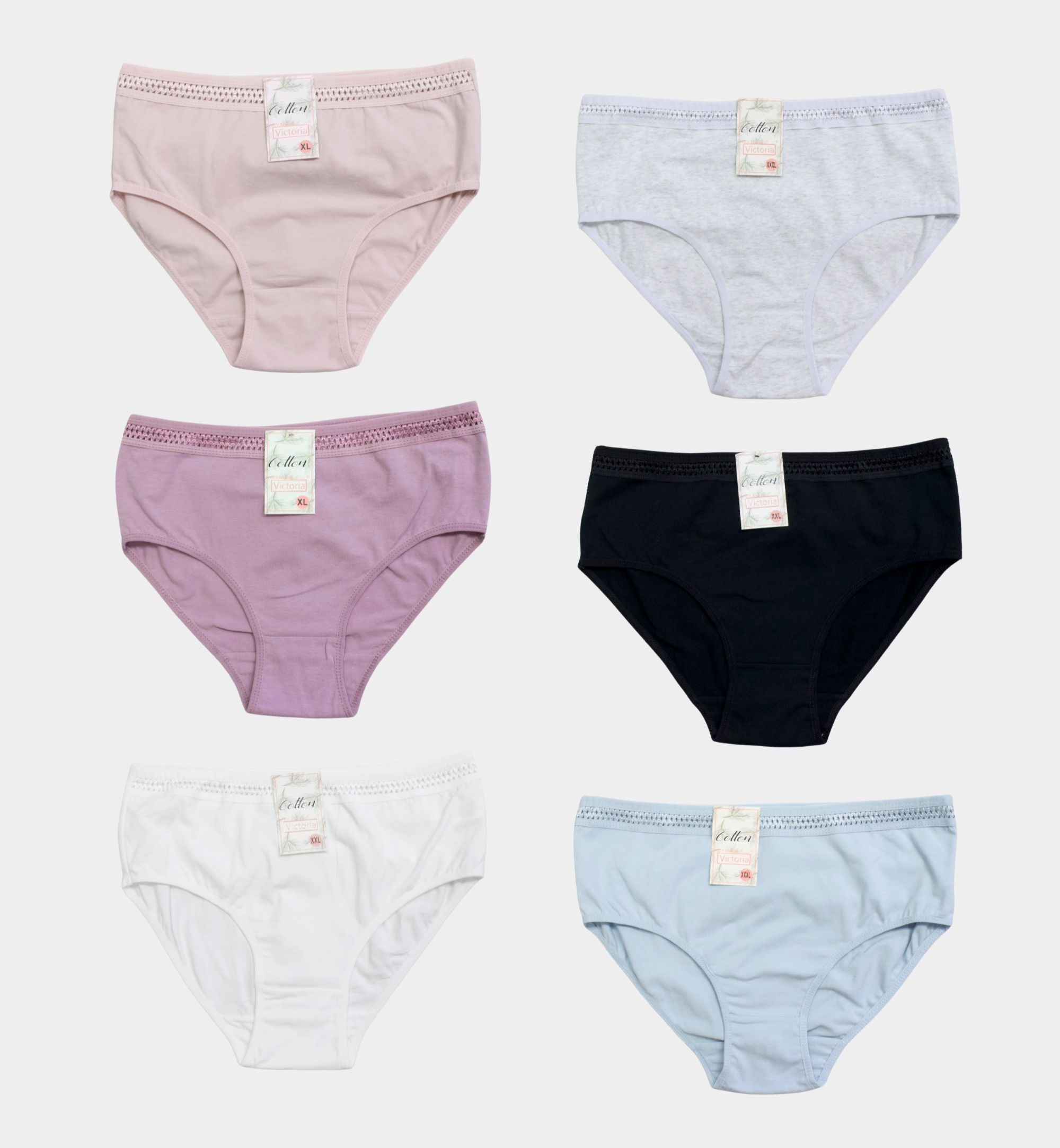 PANTY PLUS ALTA DE ALGODÓN VC51013X