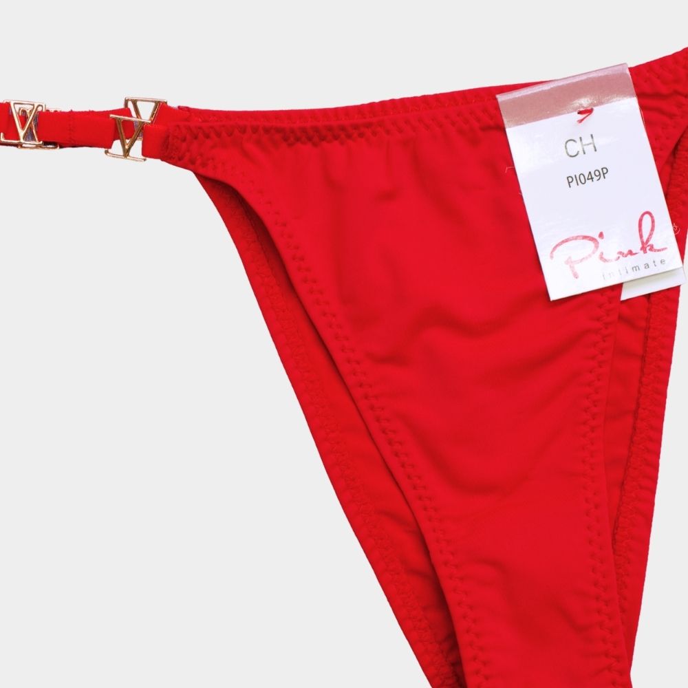 PANTY CACHETERO DETALLES METÁLICOS PI049P