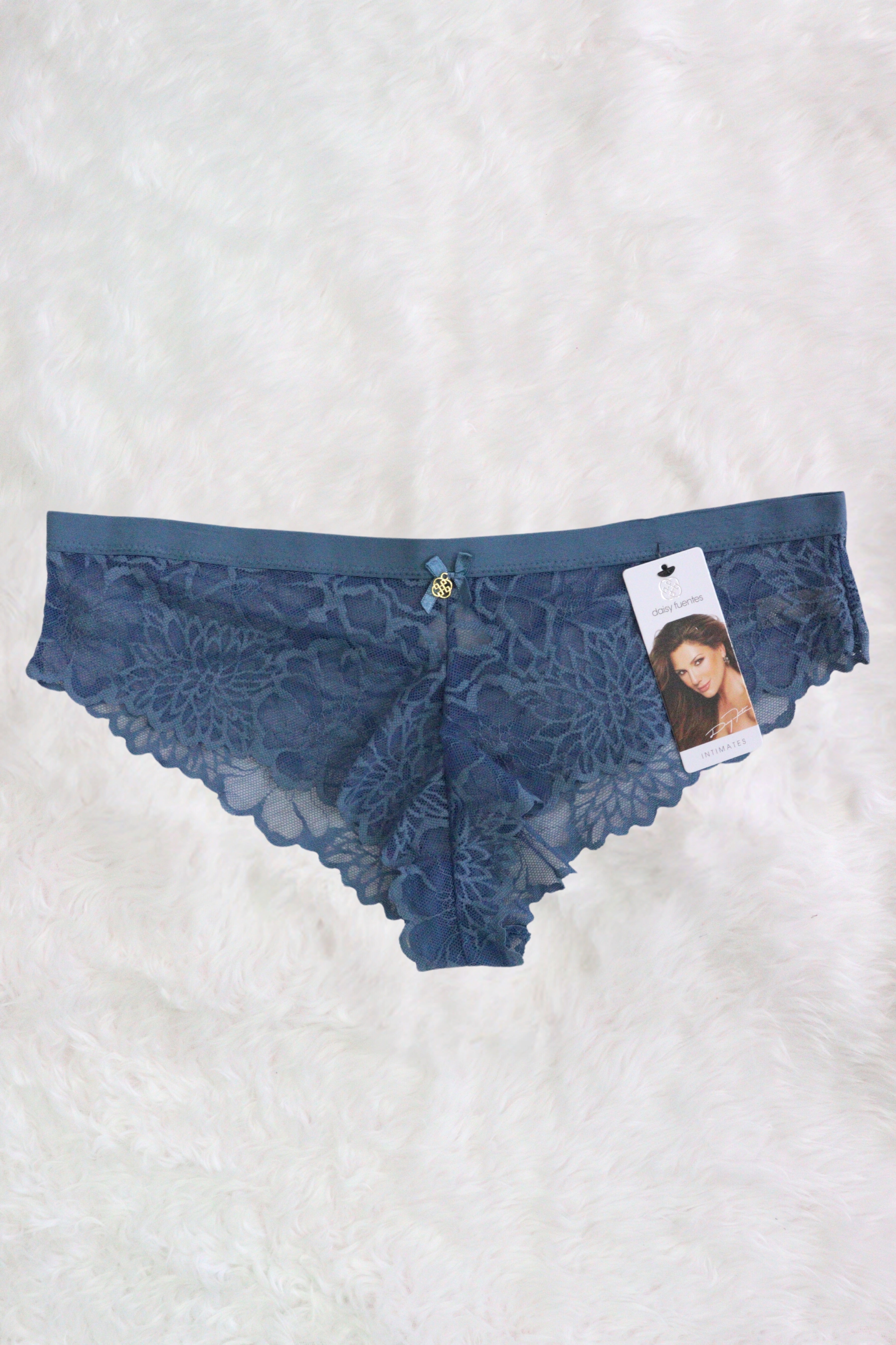 PANTALETA DE ENCAJE DETALLE DORADO DF4765X OFF