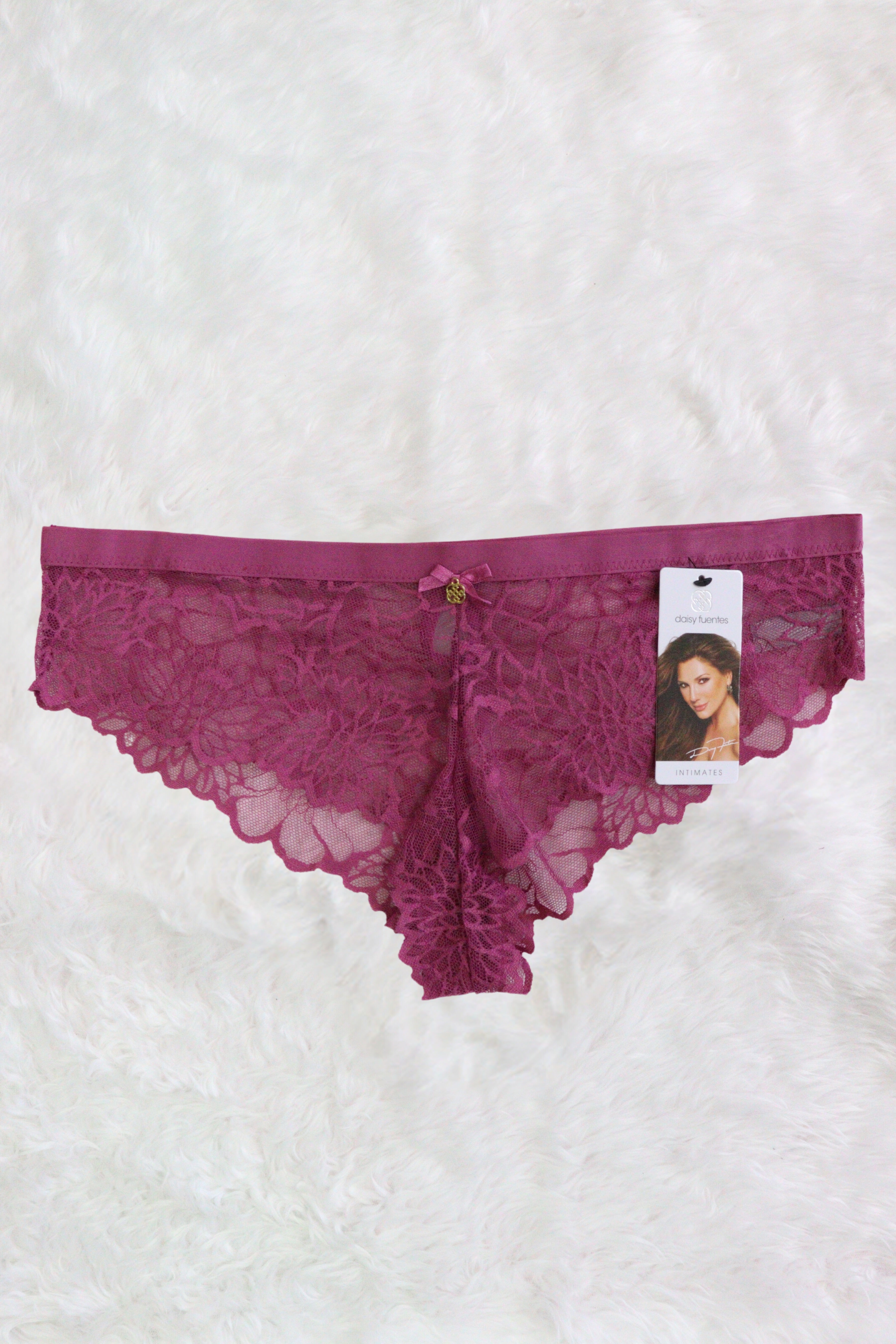 PANTALETA DE ENCAJE DETALLE DORADO DF4765X OFF