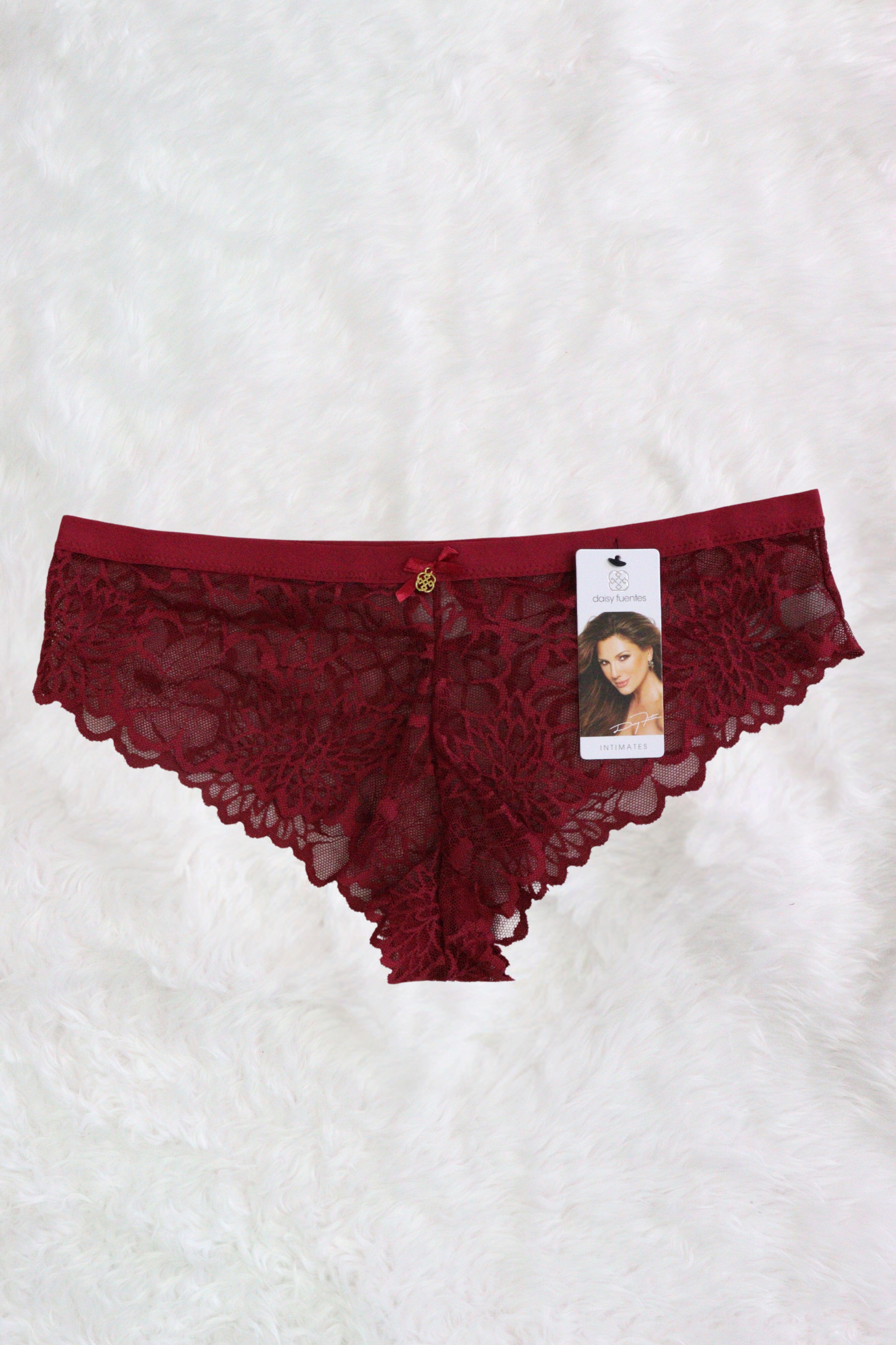 PANTALETA DE ENCAJE DETALLE DORADO DF4765X OFF