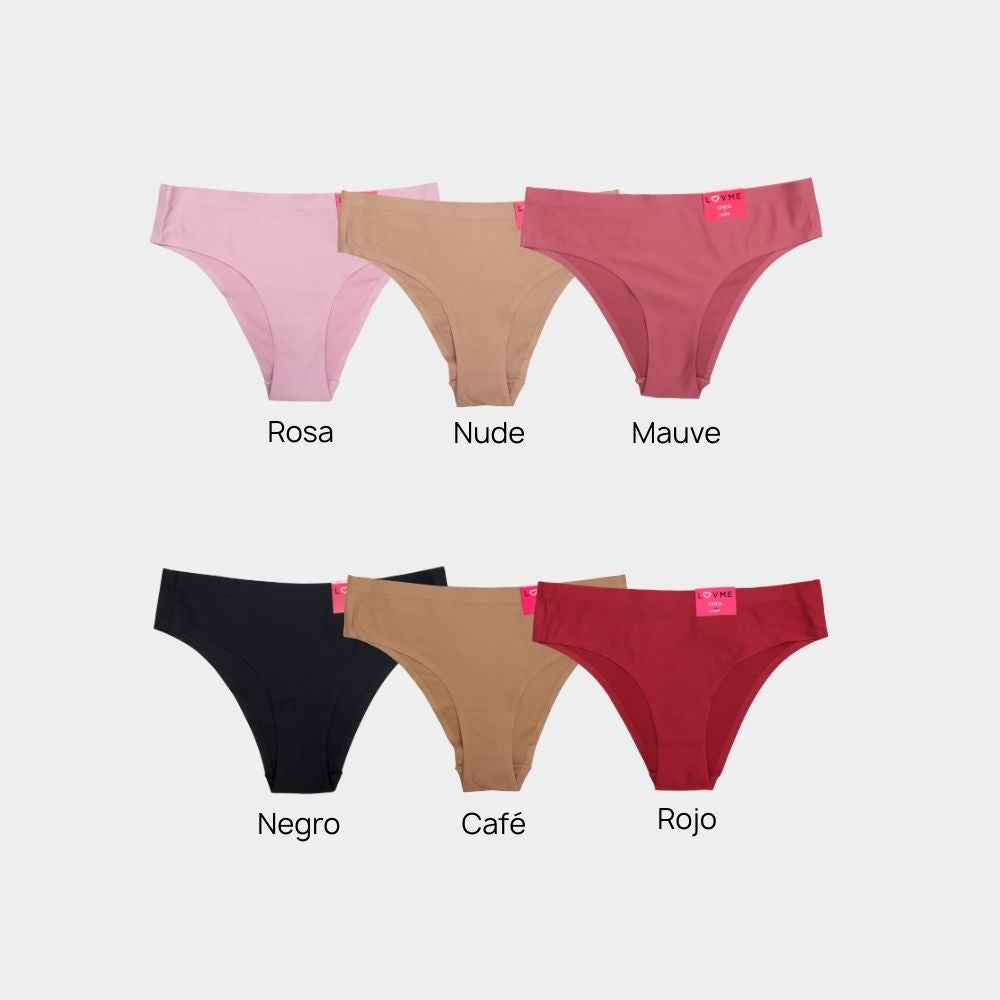 PANTY BIKINI SIN COSTURA LV184P