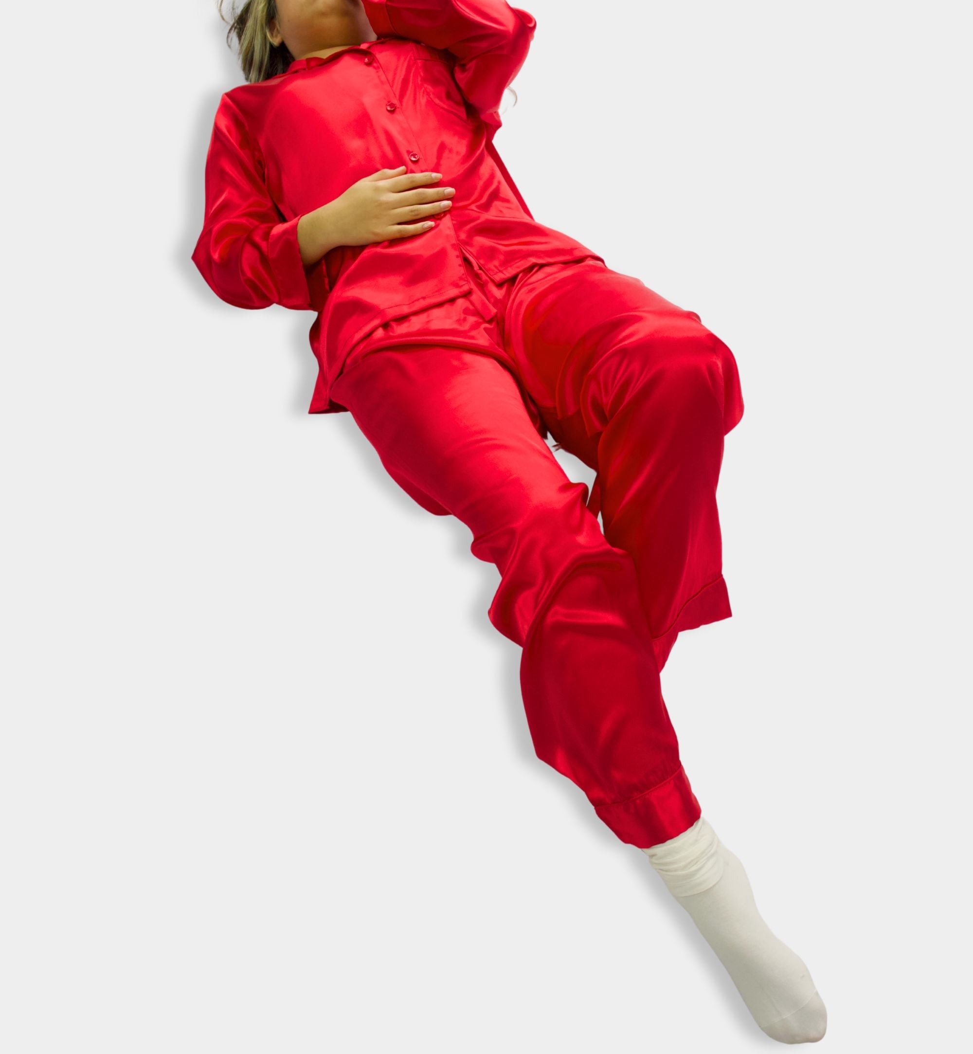 PIJAMA SATINADA MODERNA 2406111
