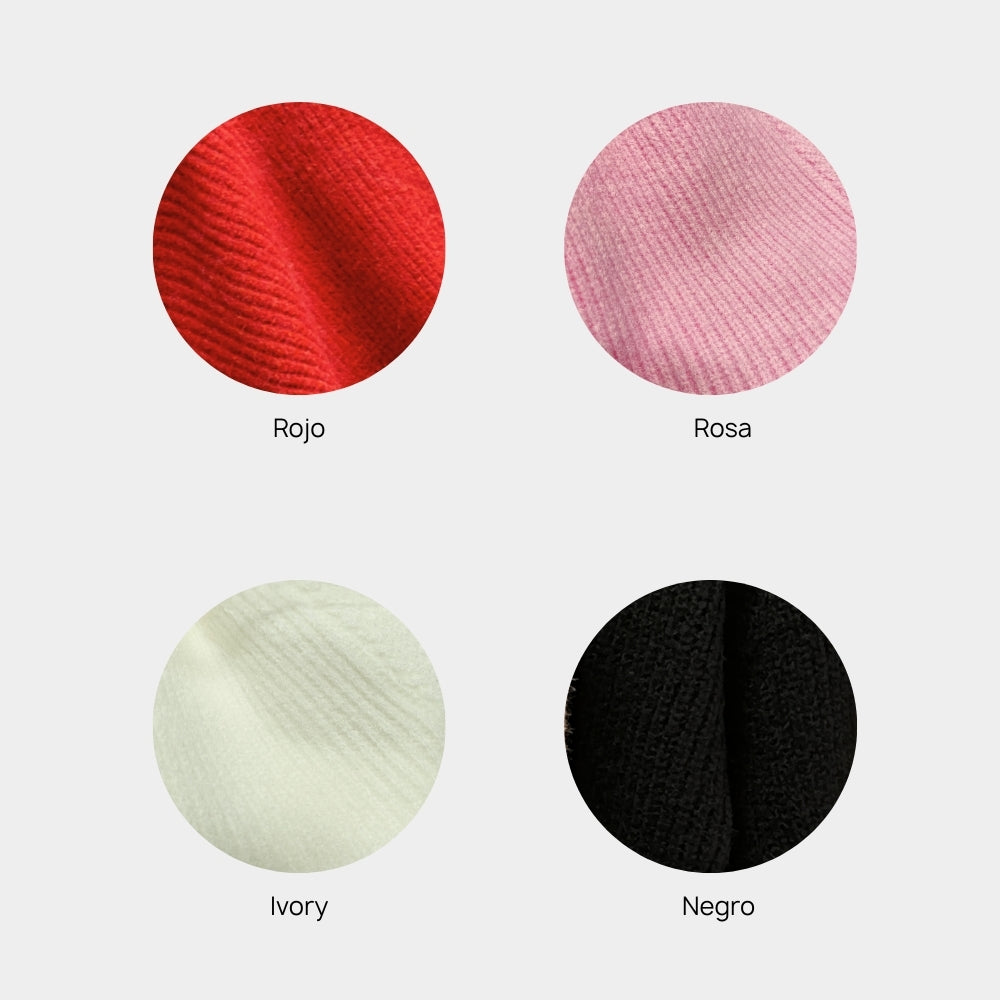 SUÉTER ACANALADO CRUZADO M-31