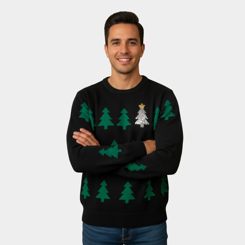 SUÉTER TEJIDO "ARBOLES DE NAVIDAD" LV259151