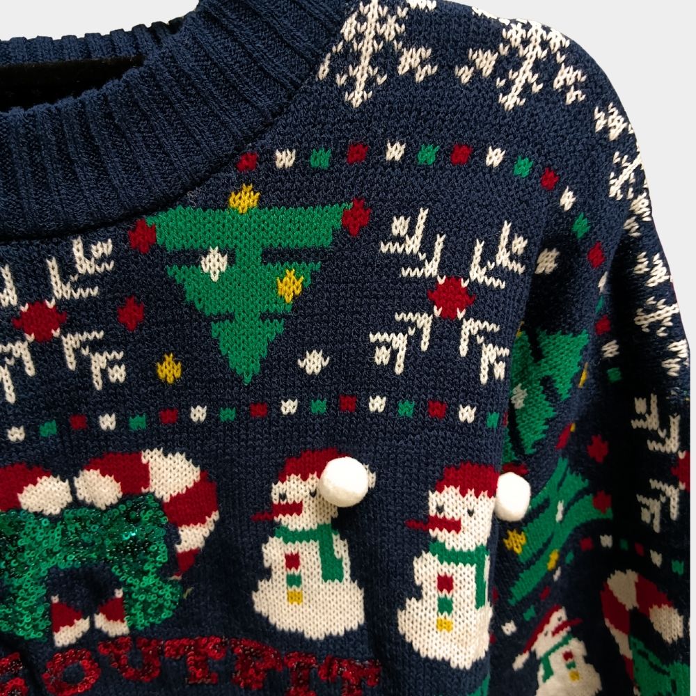 SUÉTER TEJIDO NAVIDEÑO CLÁSICO UNISEX LV259154