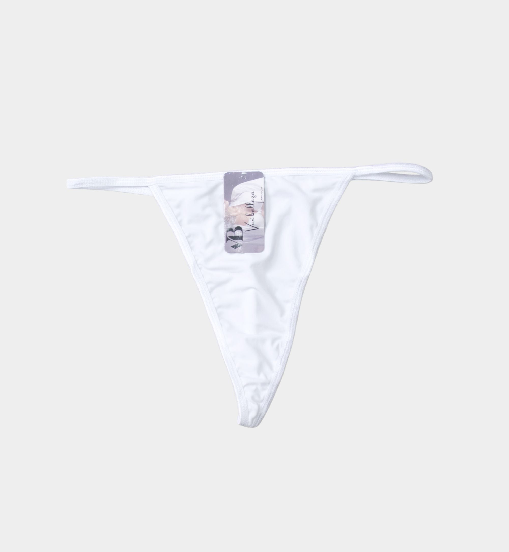 TANGA LISA CON ADORNOS METÁLICOS 22150