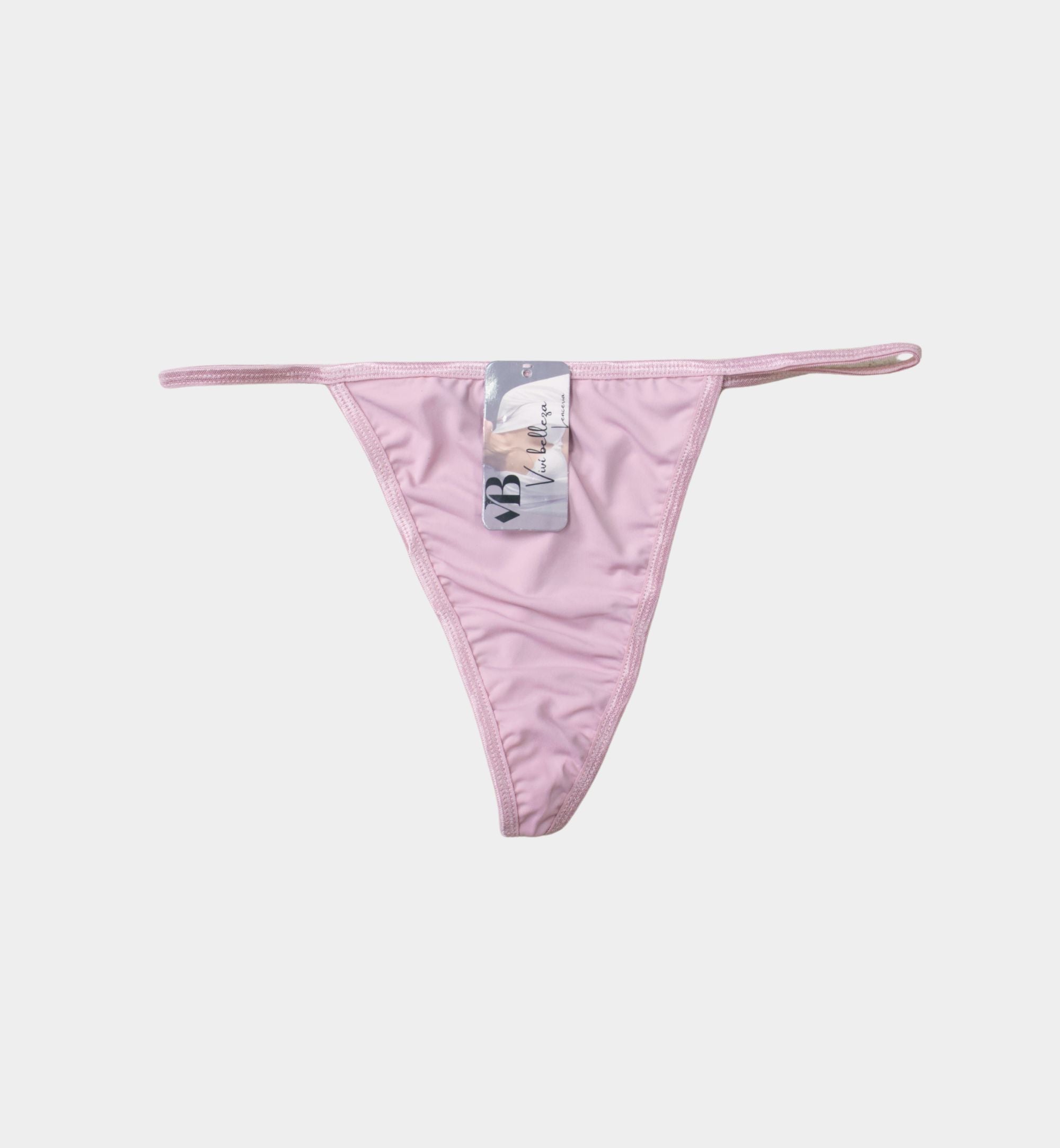 TANGA LISA CON ADORNOS METÁLICOS 22150