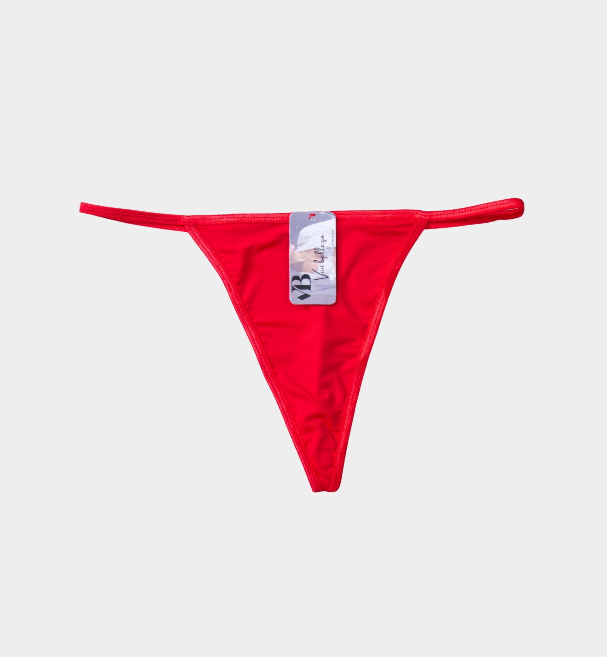 TANGA LISA CON ADORNOS METÁLICOS 22150