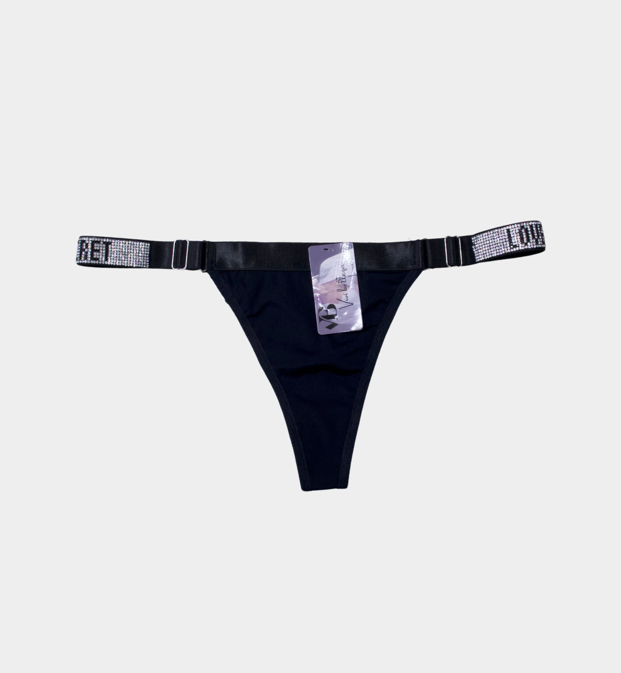 TANGA LISA CON PEDRERÍA 22153