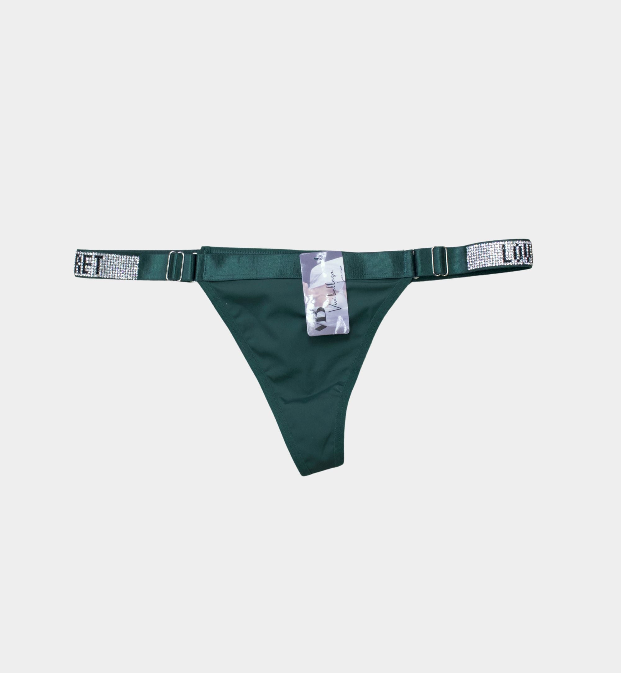 TANGA LISA CON PEDRERÍA 22153