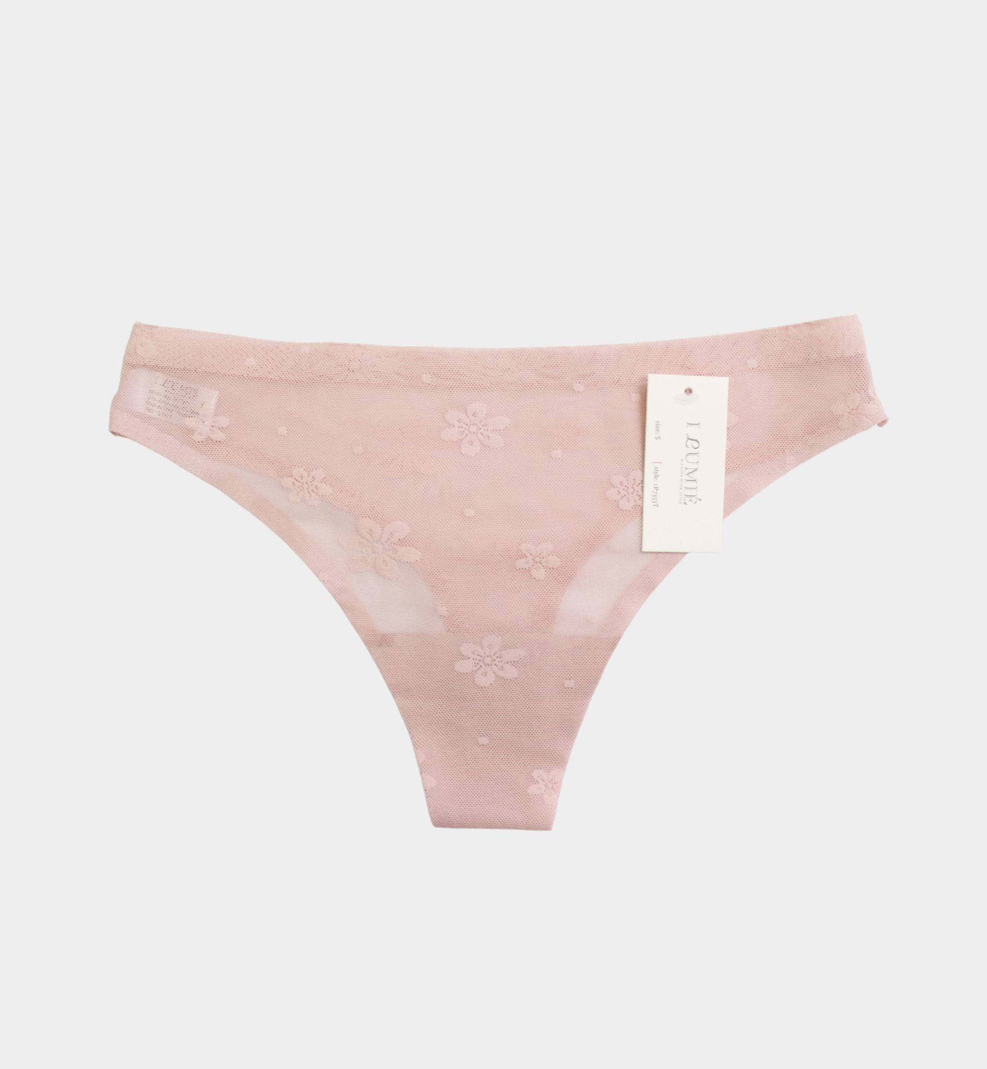 TANGA SIN COSTURA DE ENCAJE IP7353T