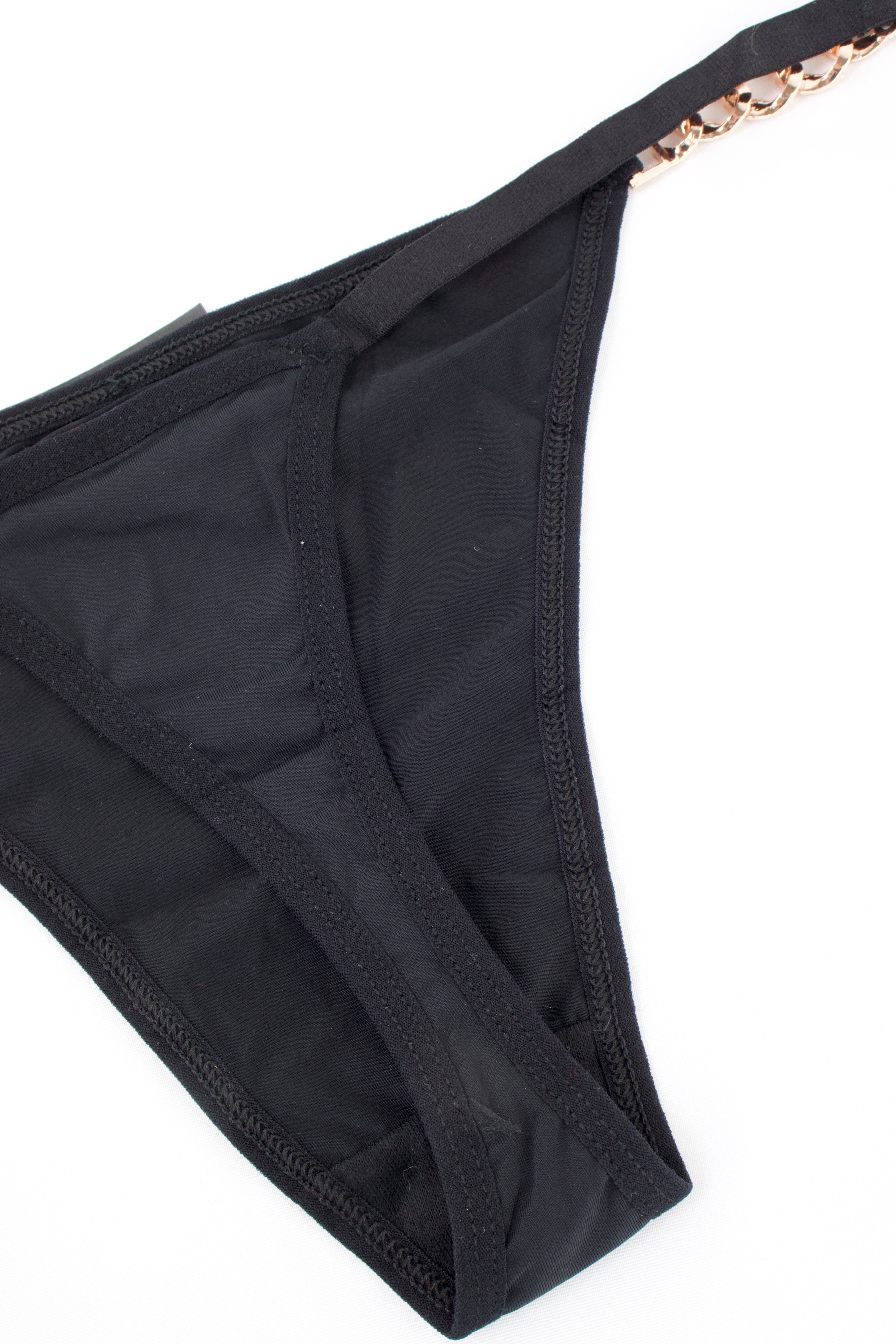 TANGA LISA DETALLE DE CADENA 6067