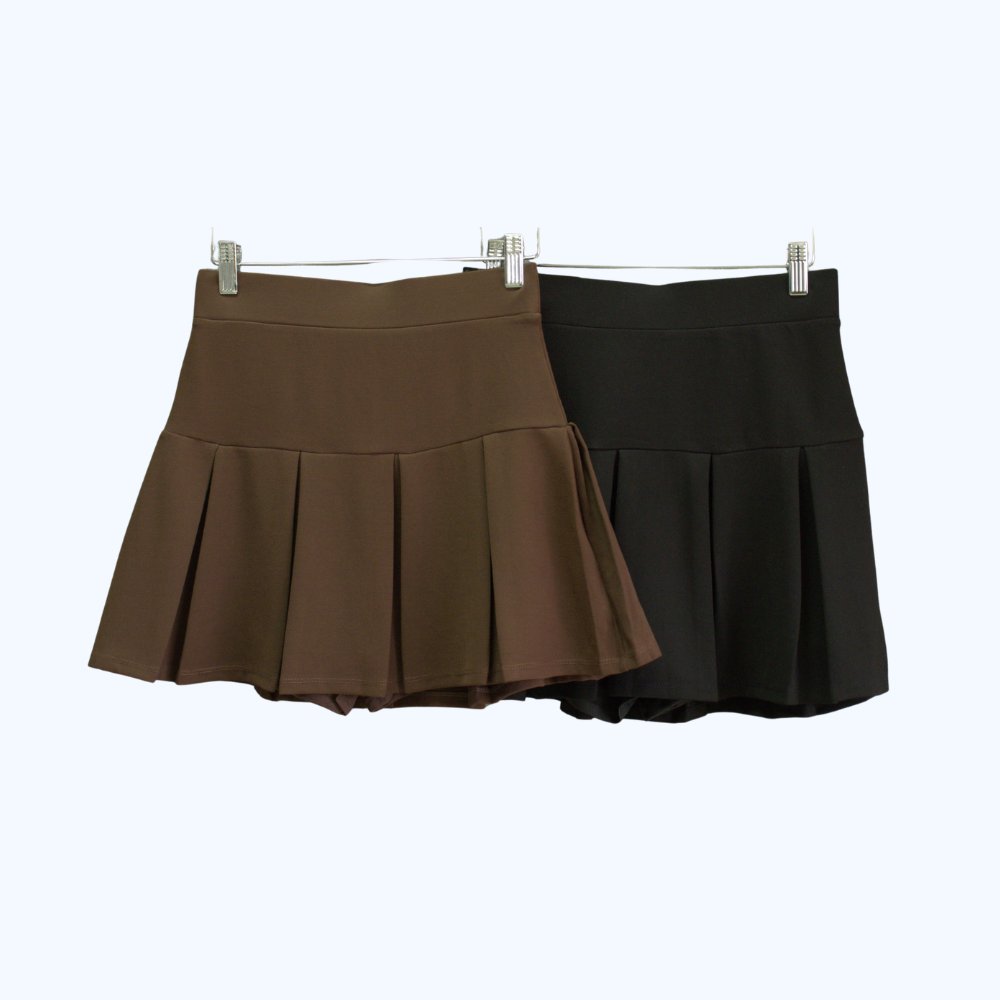FALDA CORTA PLISADA LV2759
