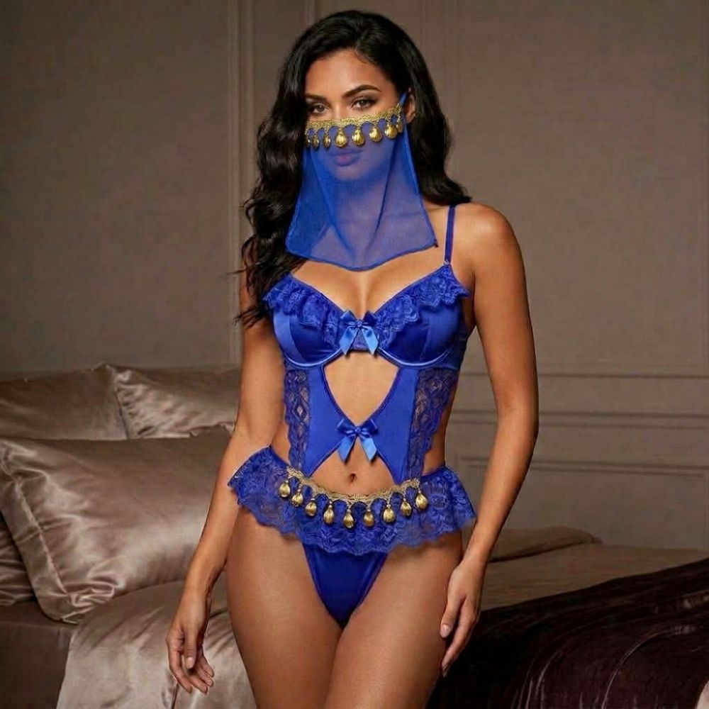 COORDINADO GITANA AZUL 4461